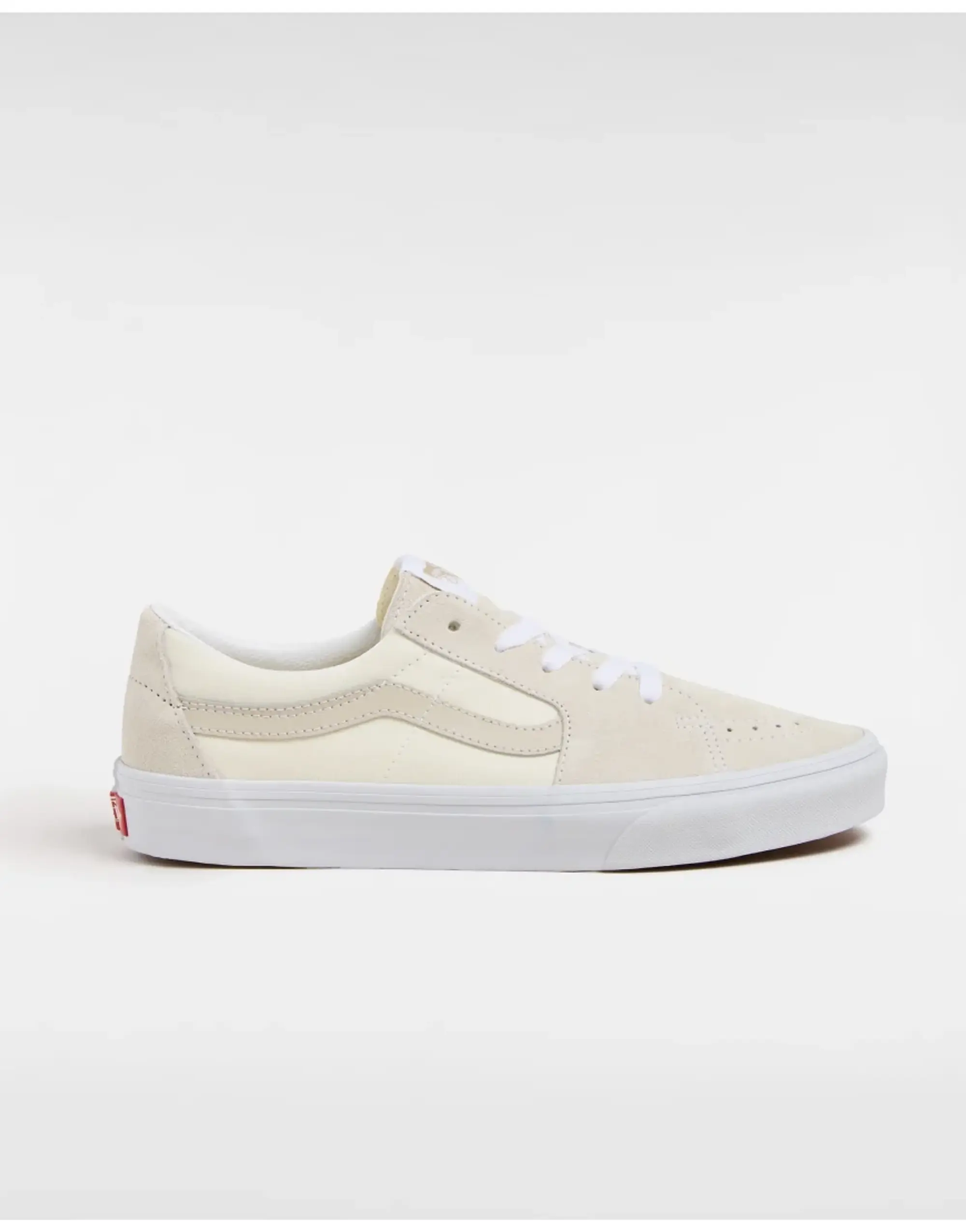 Vans Sk8-Low Trainers In Cream-White