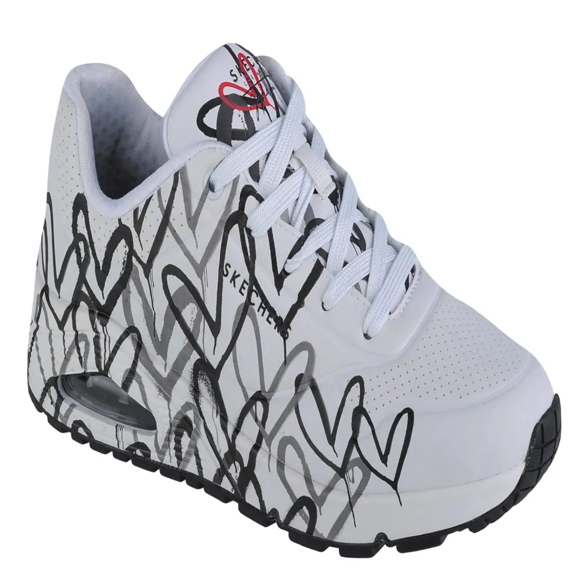 Skechers Uno Trainers | 155507 Whit | FOOTY.COM