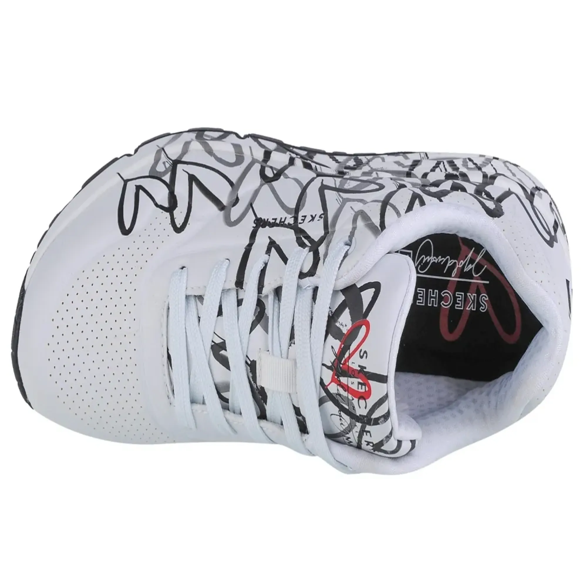Skechers Uno Trainers | 155507 Whit | FOOTY.COM