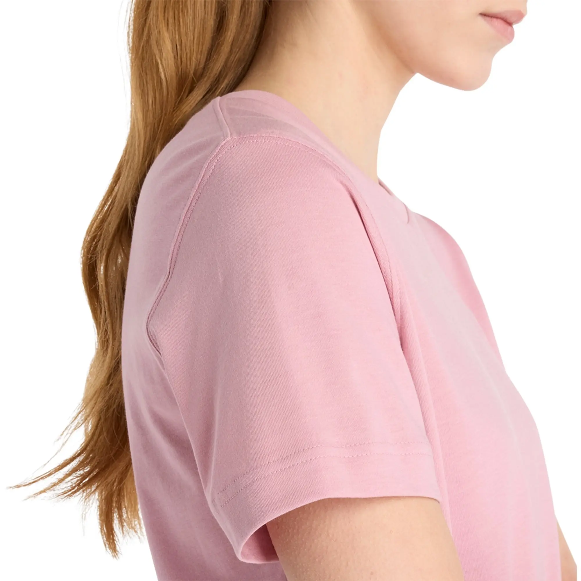 New Balance  SMALL LOGO T-SHIRT  women's T shirt in Beige