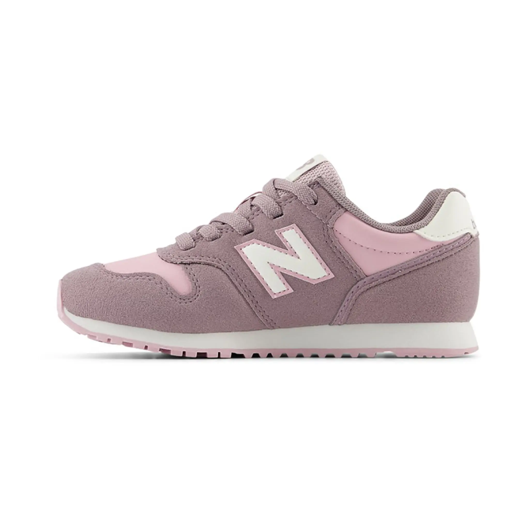 New Balance Kids YC 373 Green Lace Up Trainers