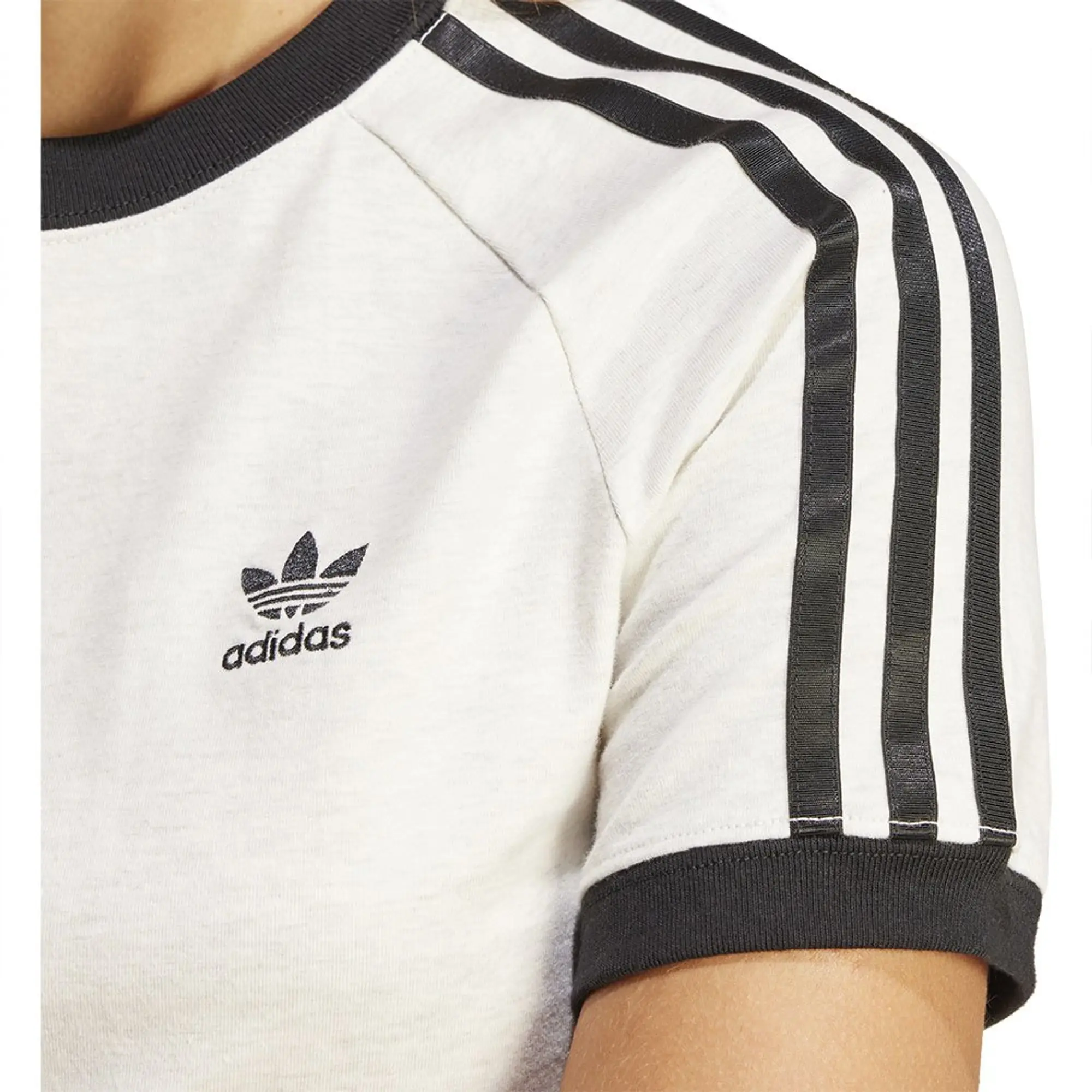 Adidas Originals 3 Stripes Slim Raglan Short Sleeve T-shirt