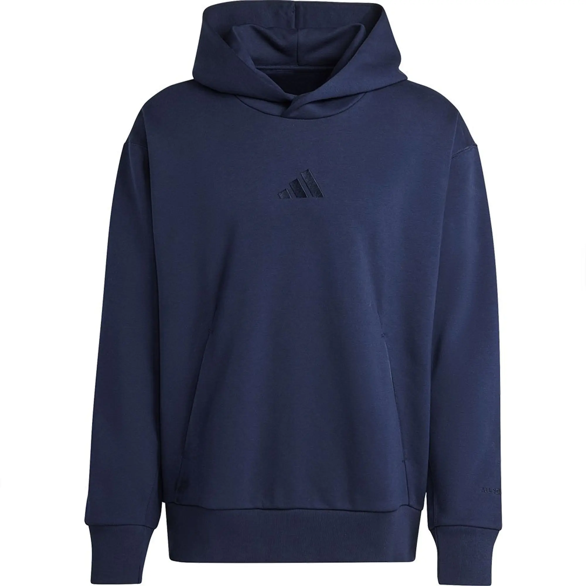 Manchester United x adidas ALL SZN Fleece Hoodie Navy