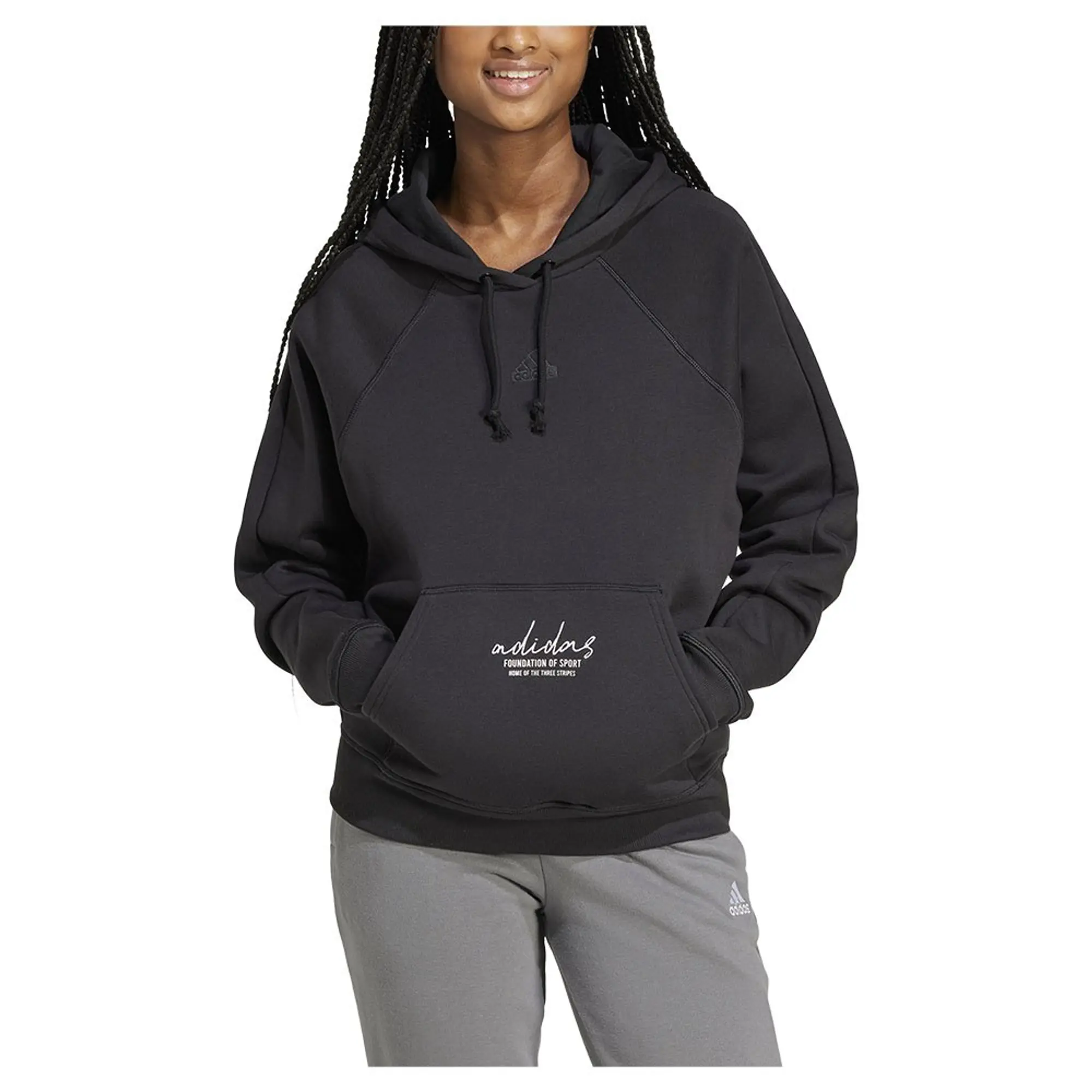 Adidas Brand Love Q3 Fleece Hoodie