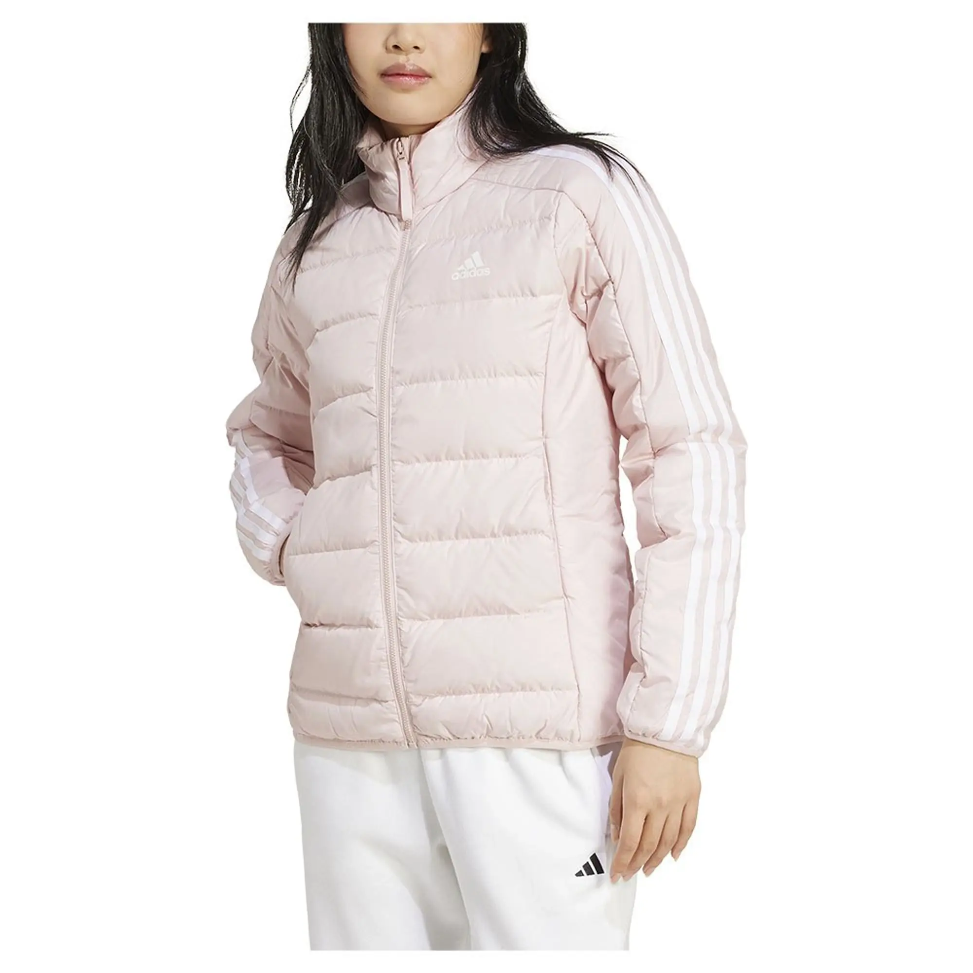 Adidas Essentials 3 Stripes Light Down Jacket