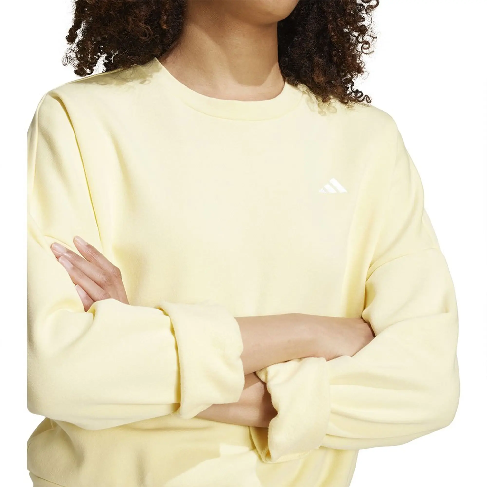 Adidas Essentials Small Logo Feel Cozy Sweatshirt