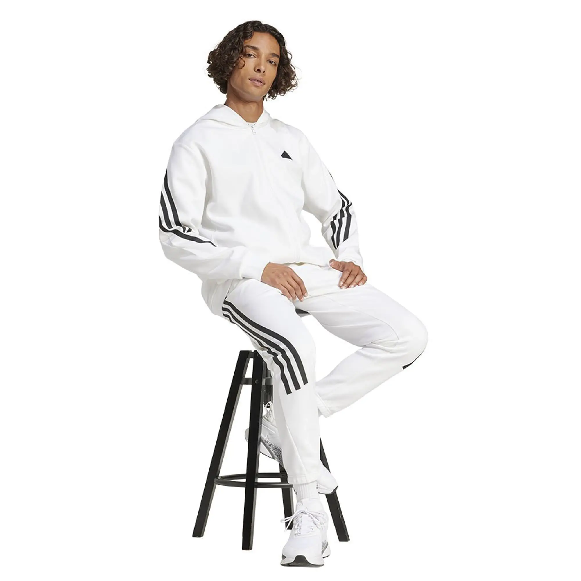 Adidas Future Icons 3 Stripes Full Zip Sweatshirt