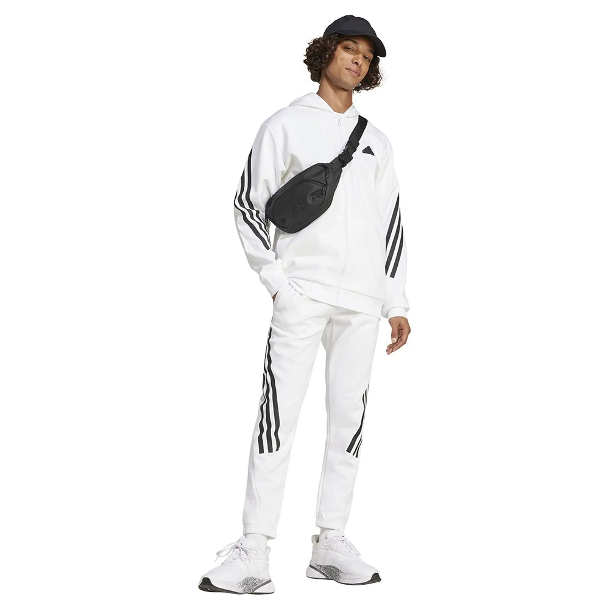 Adidas Future Icons 3 Stripes Full Zip Sweatshirt