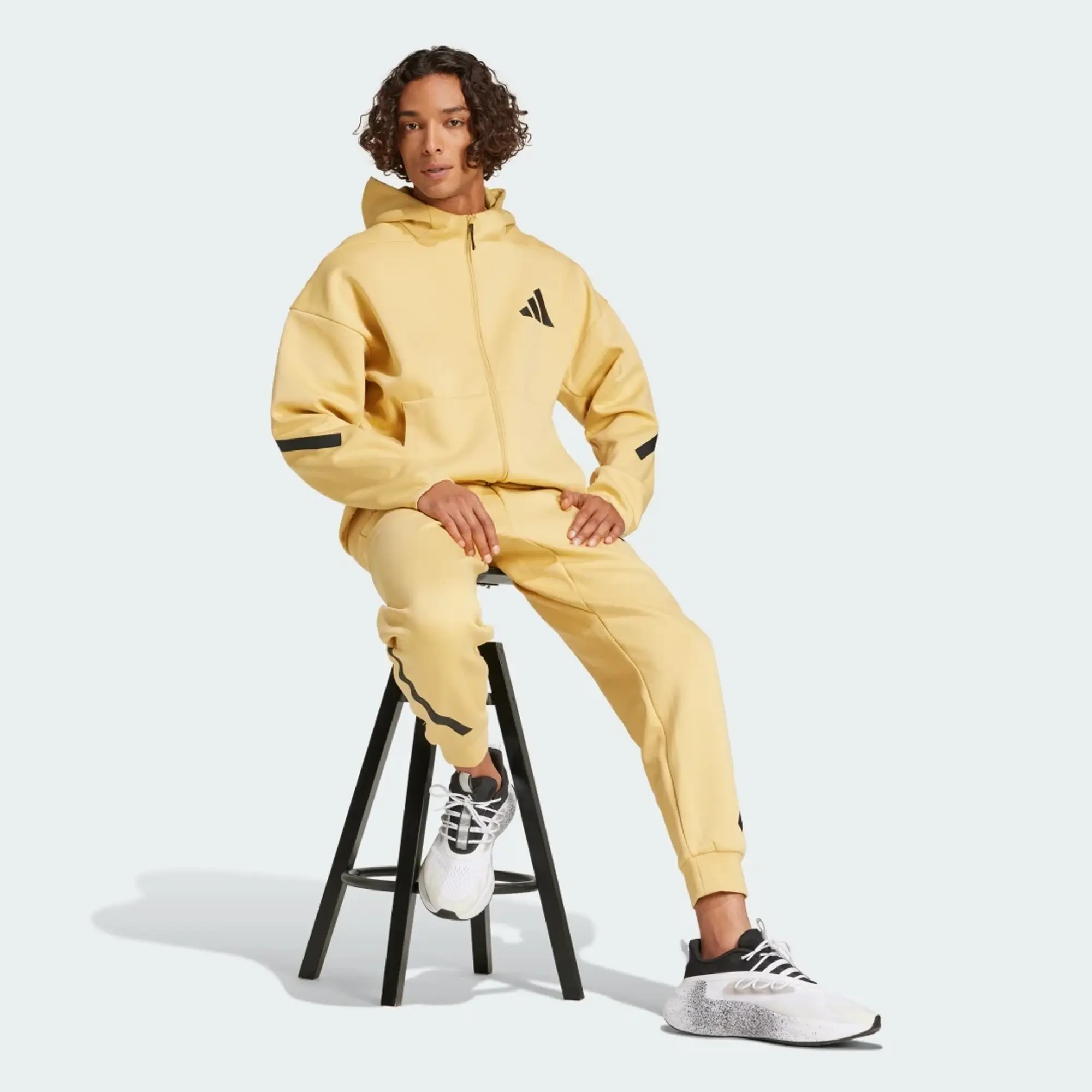adidas Men Z.N.E. Full Zip Hooded Track Jacket