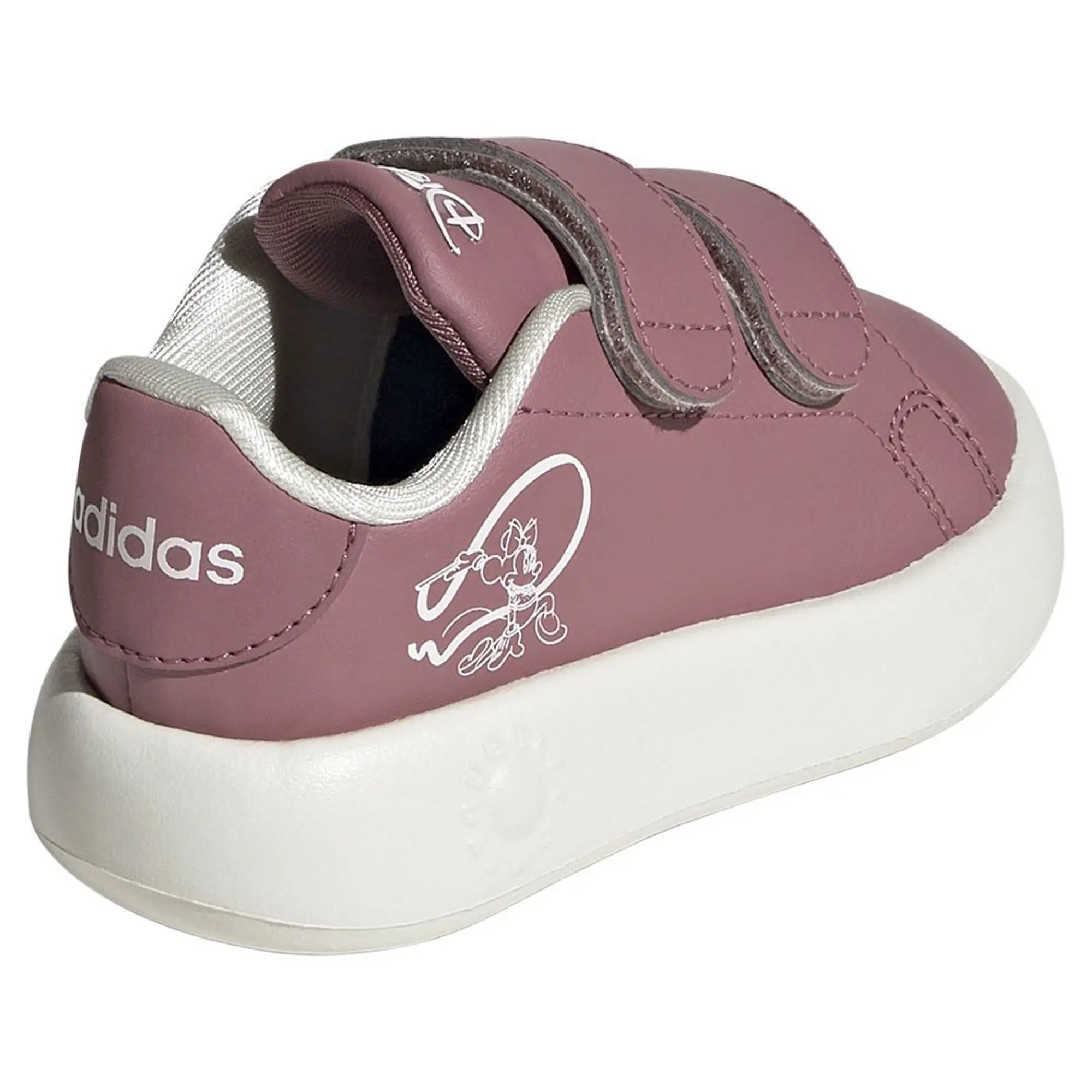 adidas  ADVANTAGE Minnie CF I  girls's Children's Shoes (Trainers) in Pink