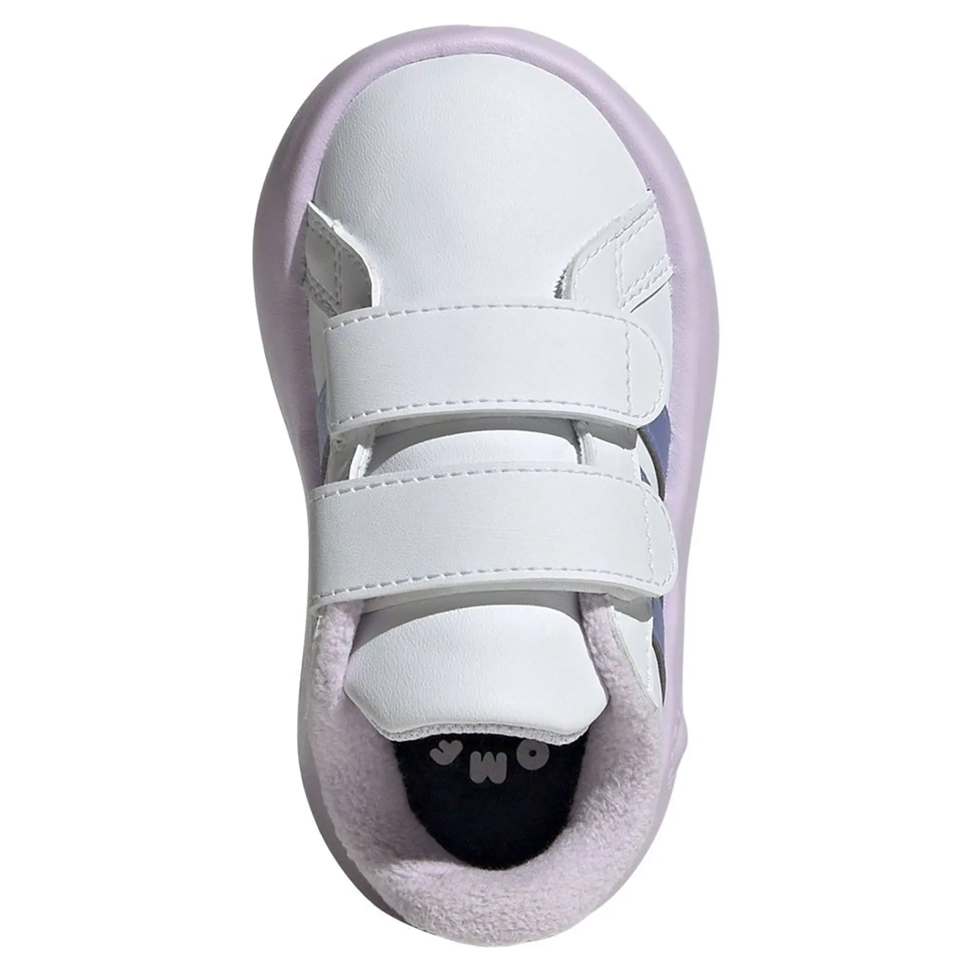 adidas  GRAND COURT 2.0 CF I  girls's Children's Shoes (Trainers) in White