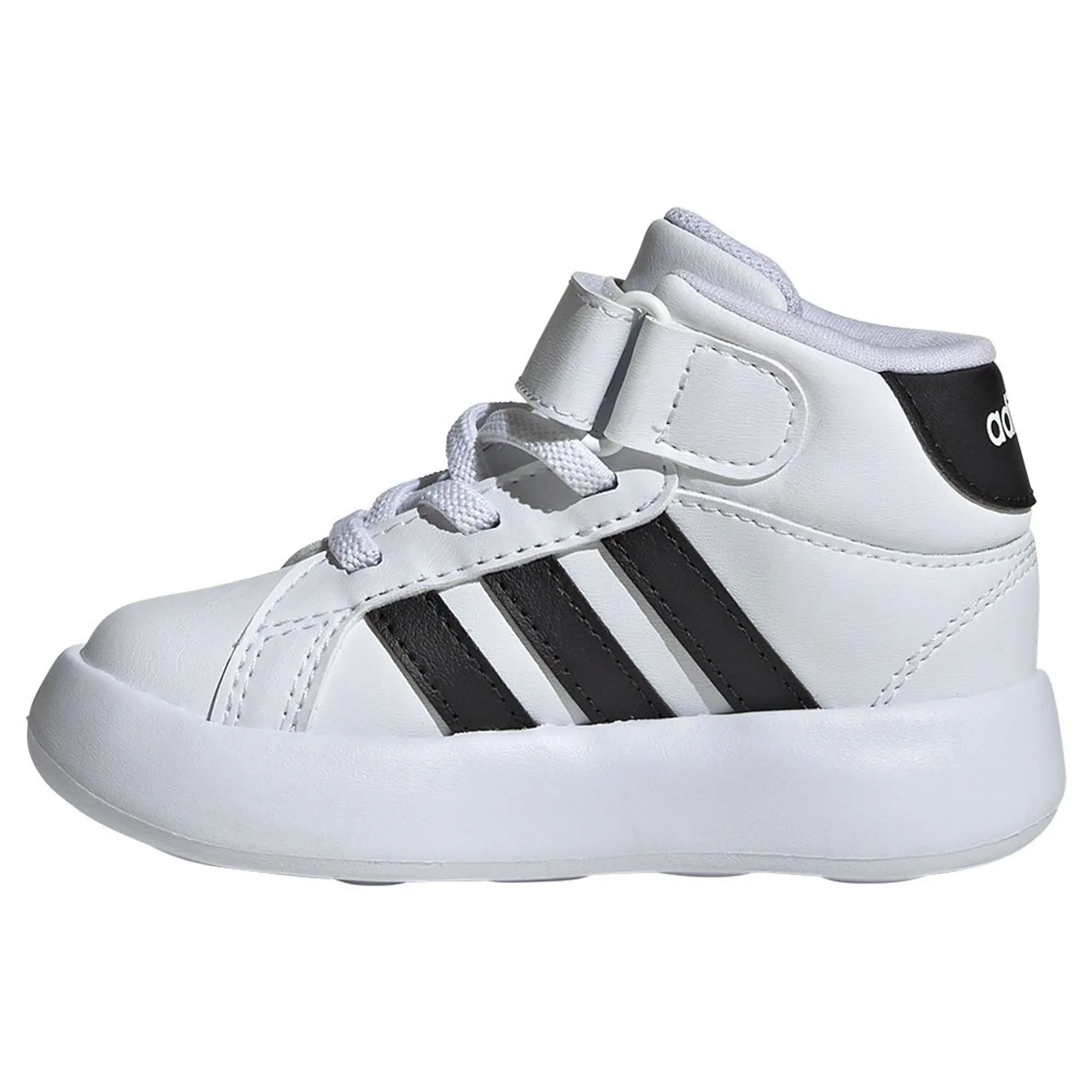 adidas  GRAND COURT MID I  boys's Children's Shoes (High-top Trainers) in White