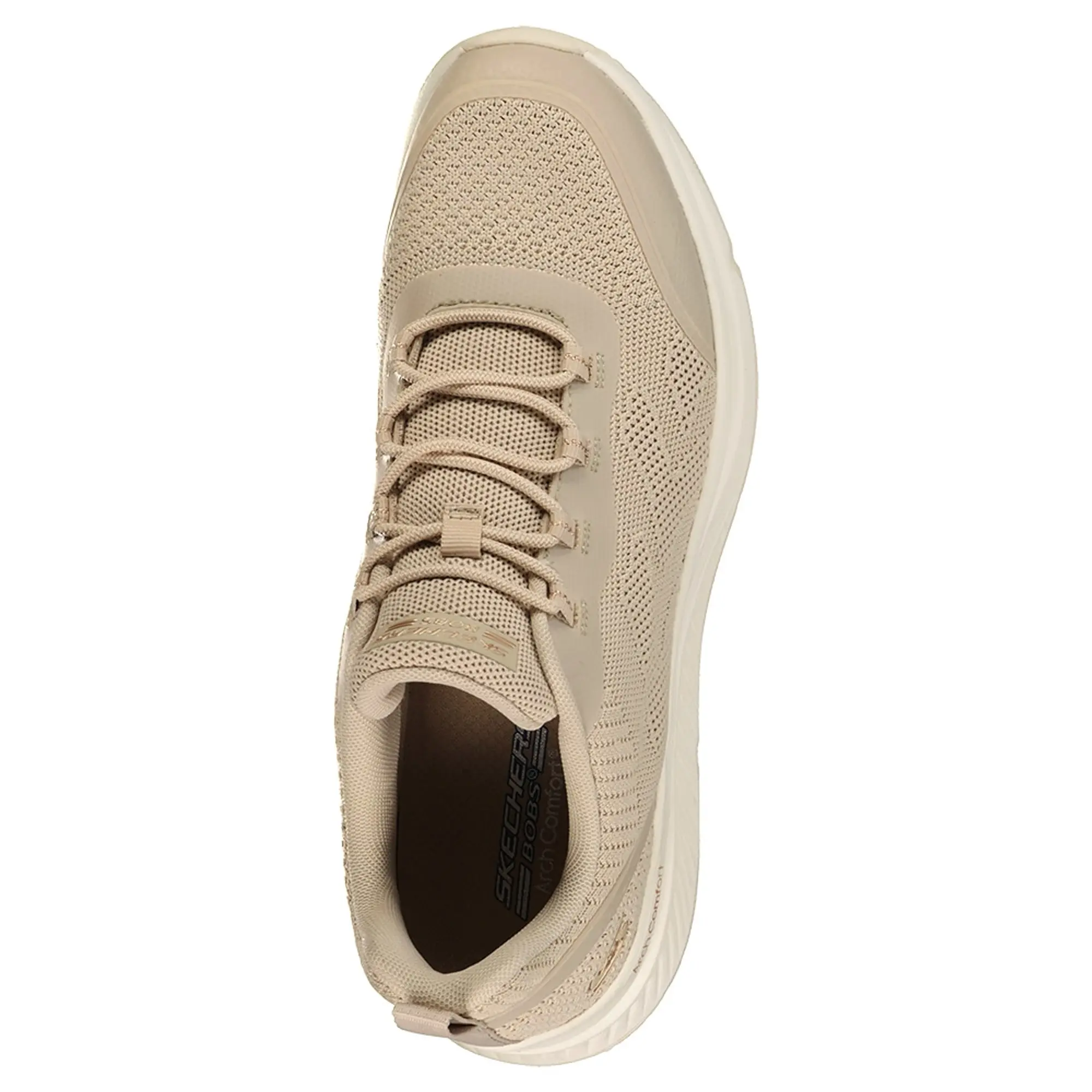 Skechers Women's BOBS Arch Comfort B Sweet - A Pinch Sneaker in Natural
