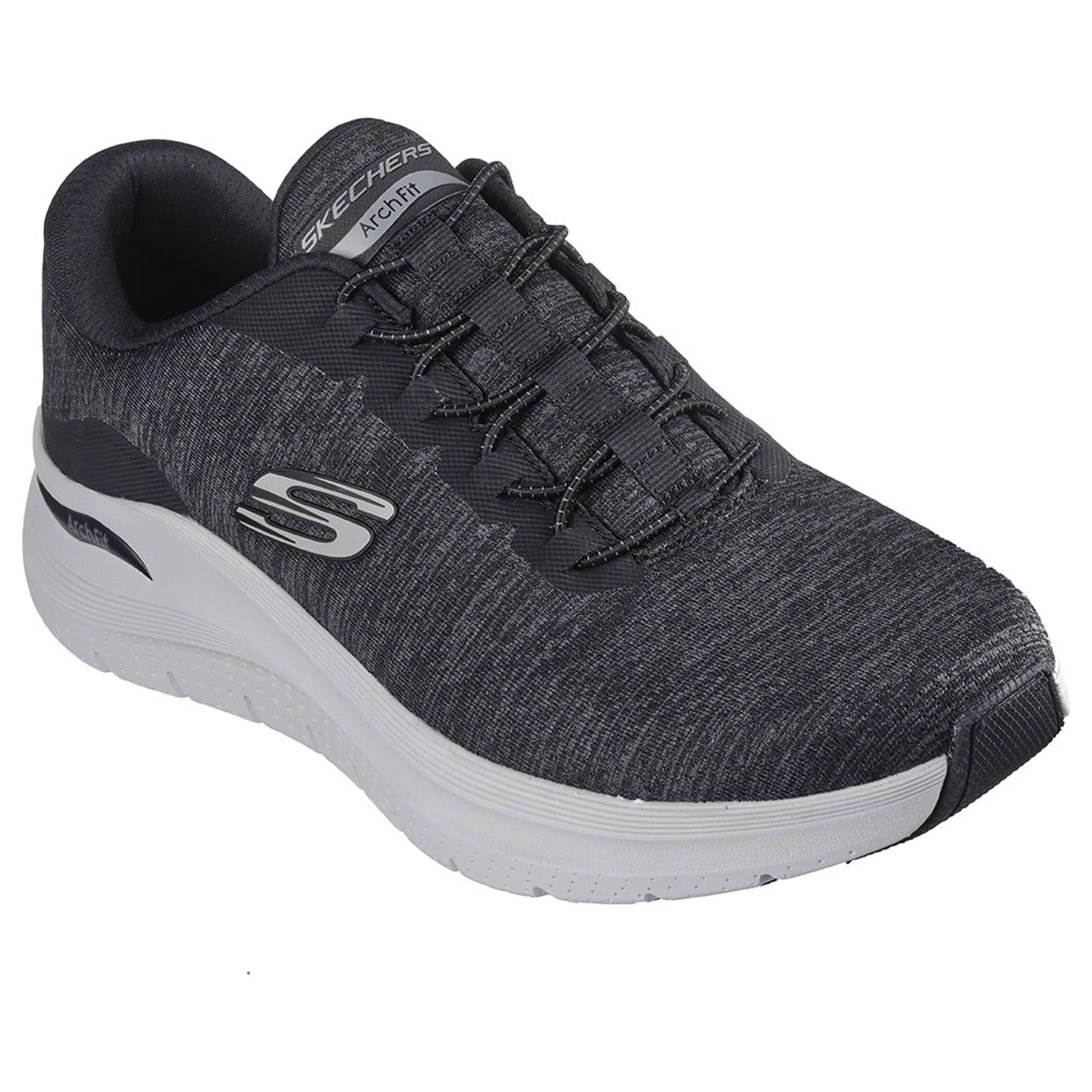 Skechers Men's Arch Fit 2.0 - Upperhand Sneaker in Black/Gray
