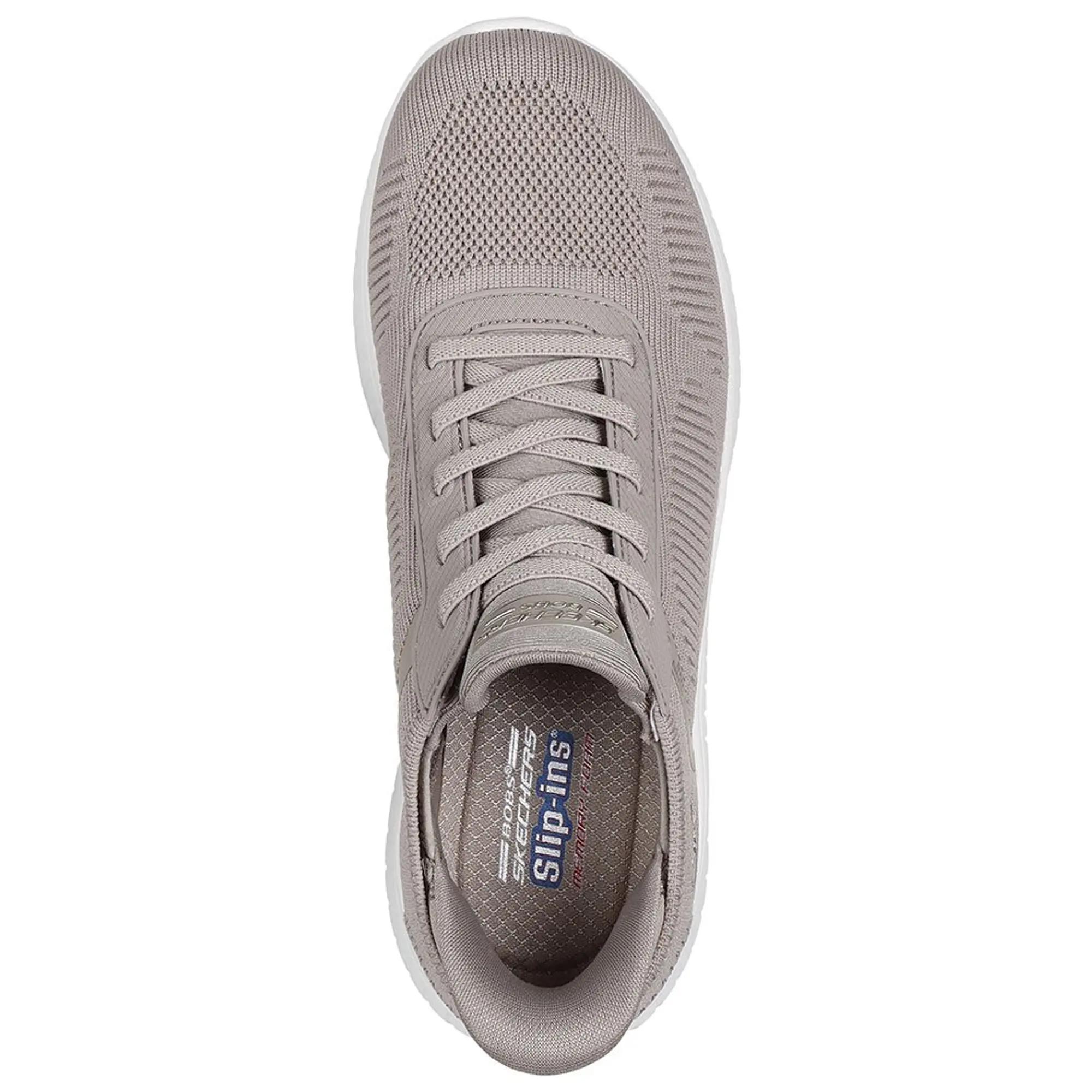 Skechers Women's Slip-ins: BOBS Sport Squad Chaos Sneaker in Taupe