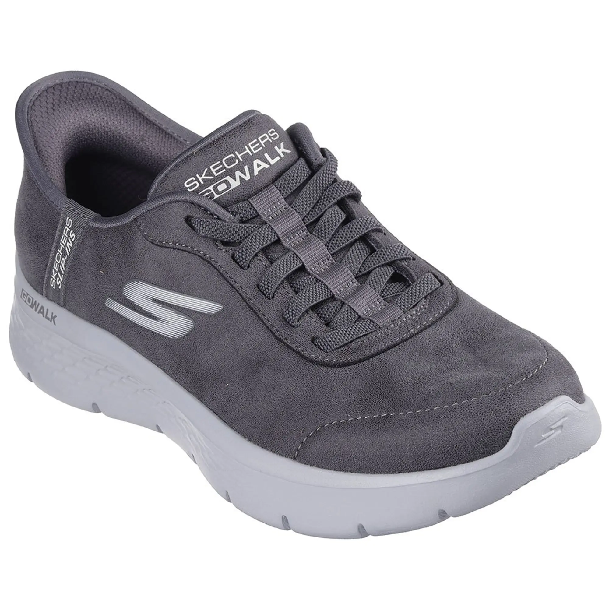 Skechers Women's Slip-ins: GO WALK Flex - Mali Sneaker in Charcoal