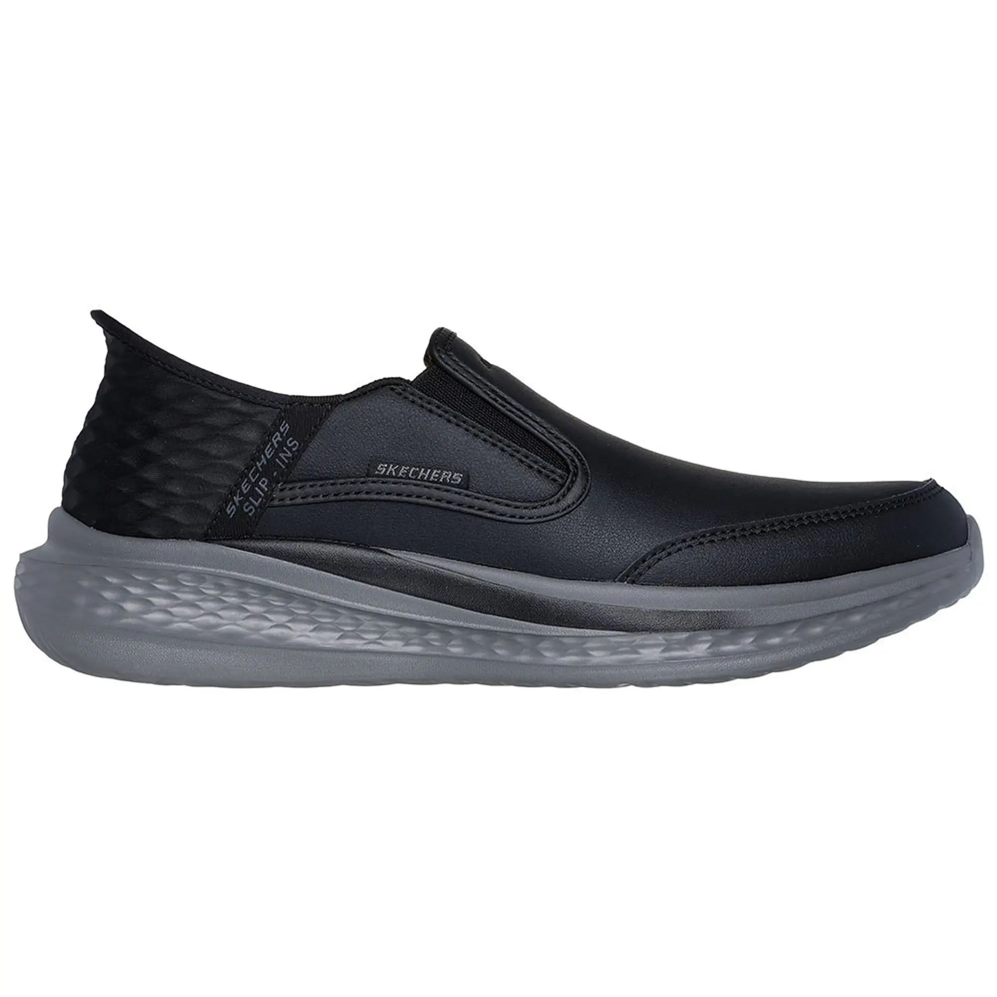 Skechers Men's Slip-ins Relaxed Fit: Slade - Cooper Slip-On Shoes in Black