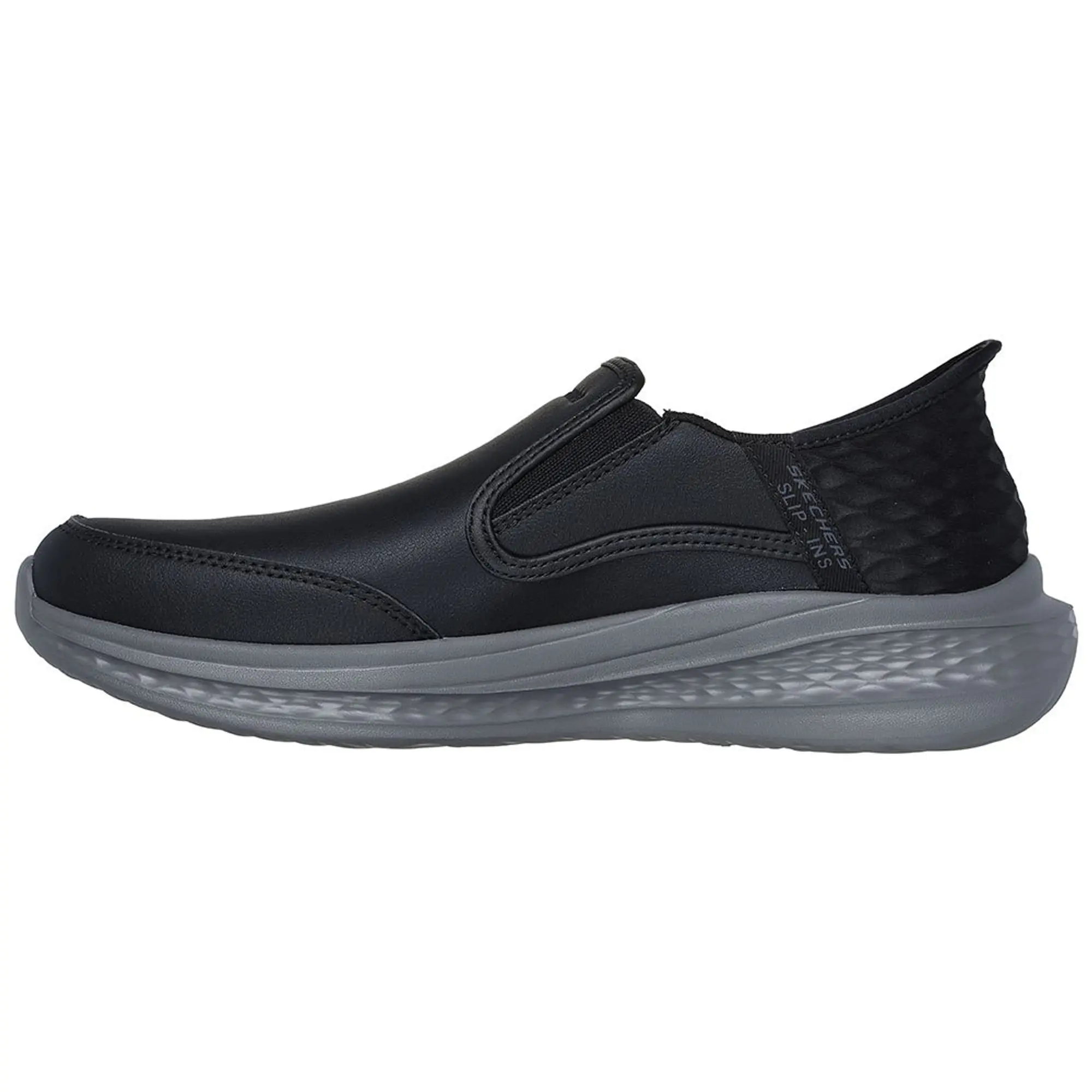 Skechers Men's Slip-ins Relaxed Fit: Slade - Cooper Slip-On Shoes in Black