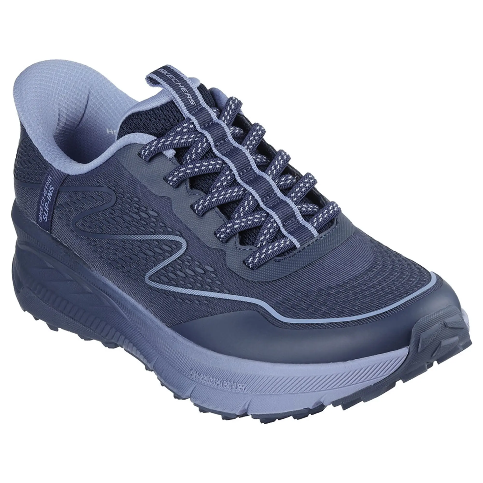 Skechers Women's Slip-ins: Switch Back - Mist Sneaker in Navy Blue