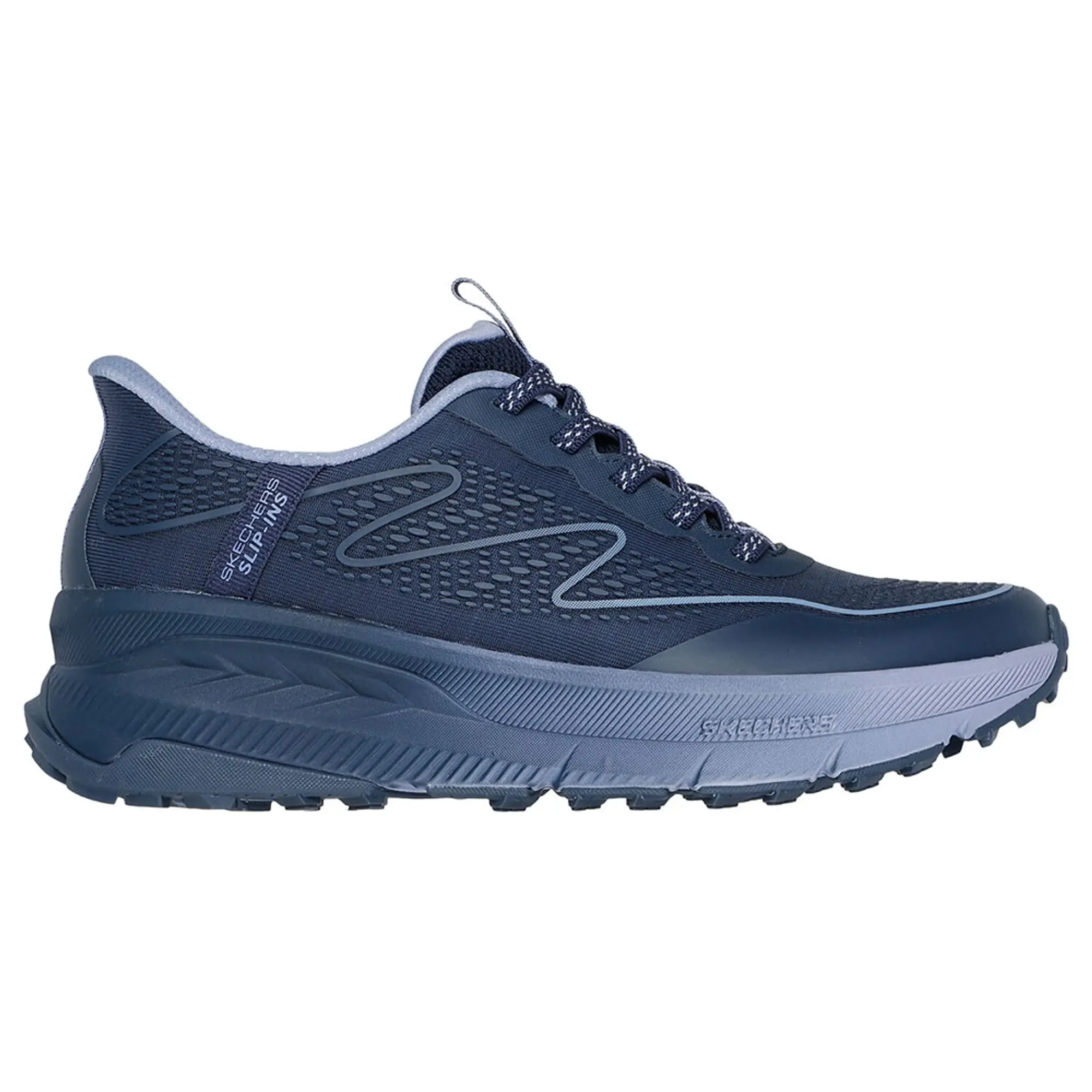 Skechers Women's Slip-ins: Switch Back - Mist Sneaker in Navy Blue