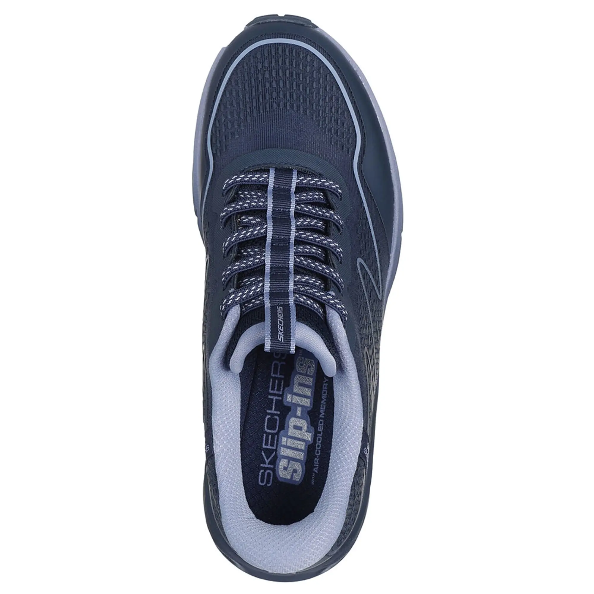 Skechers Women's Slip-ins: Switch Back - Mist Sneaker in Navy Blue
