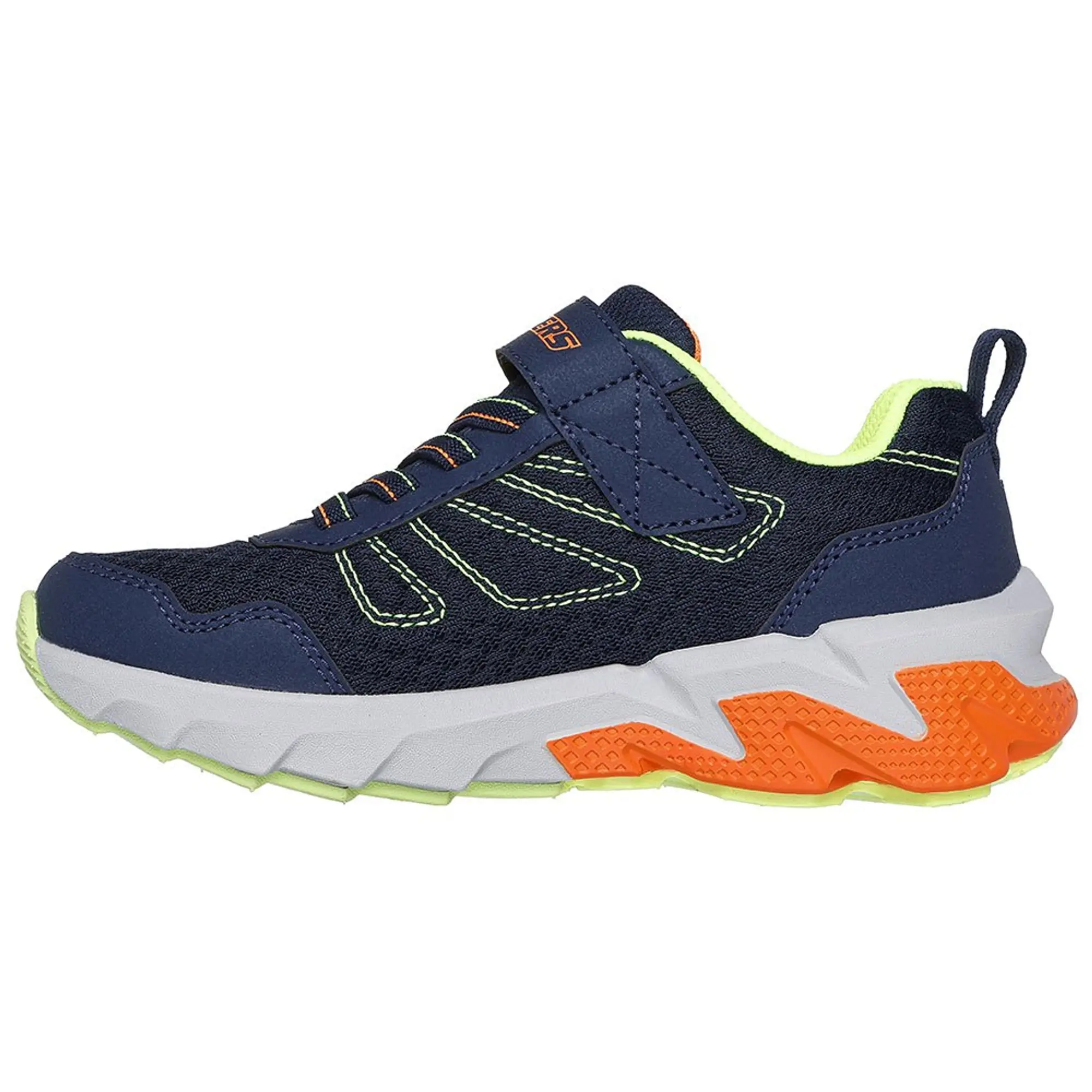 Skechers Boy's Elite Sport - Spec-Stride Sneaker in Navy Blue