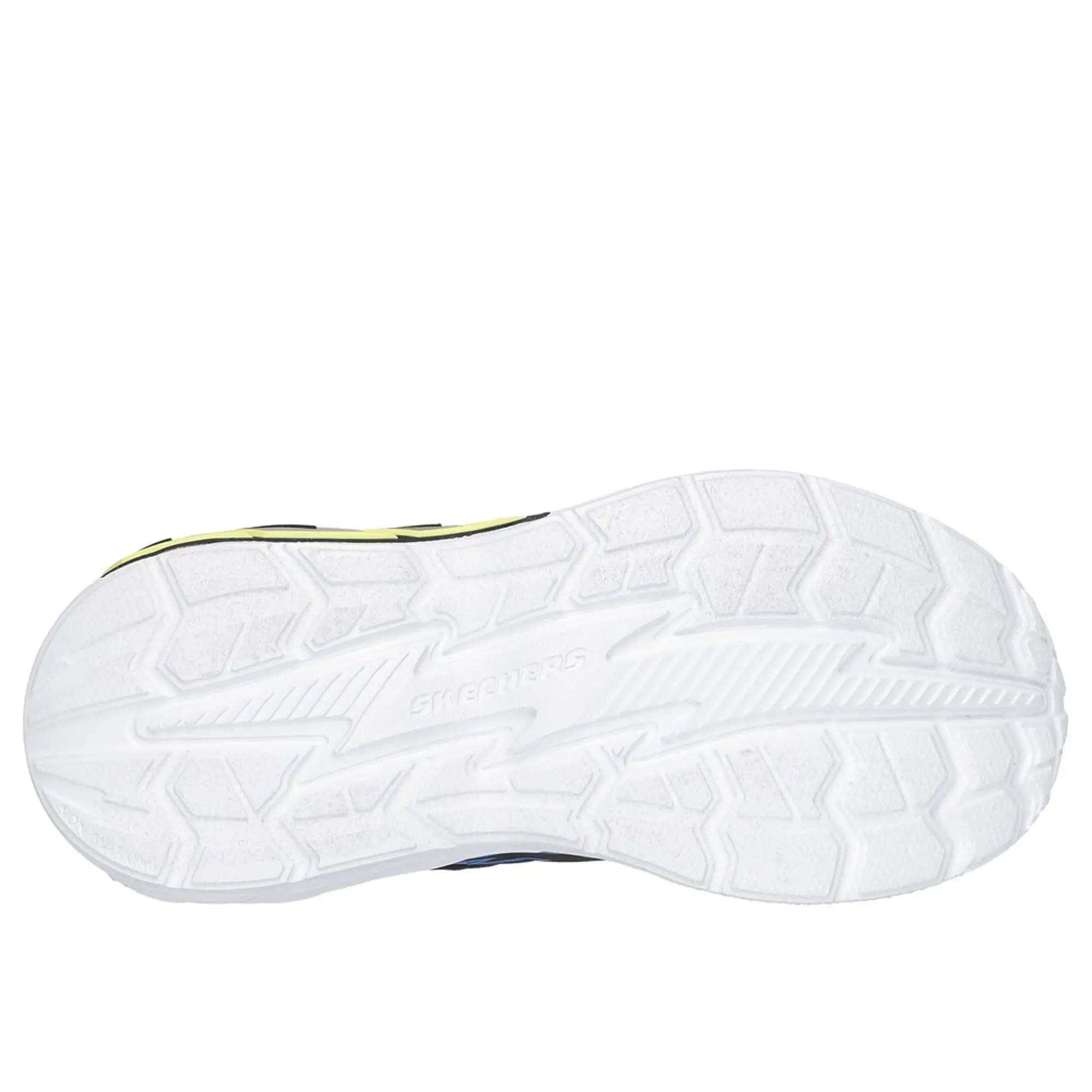 Skechers Boy's S-Lights: Light Storm 2.0 - Bolt-Brights Sneaker in Black/Blue