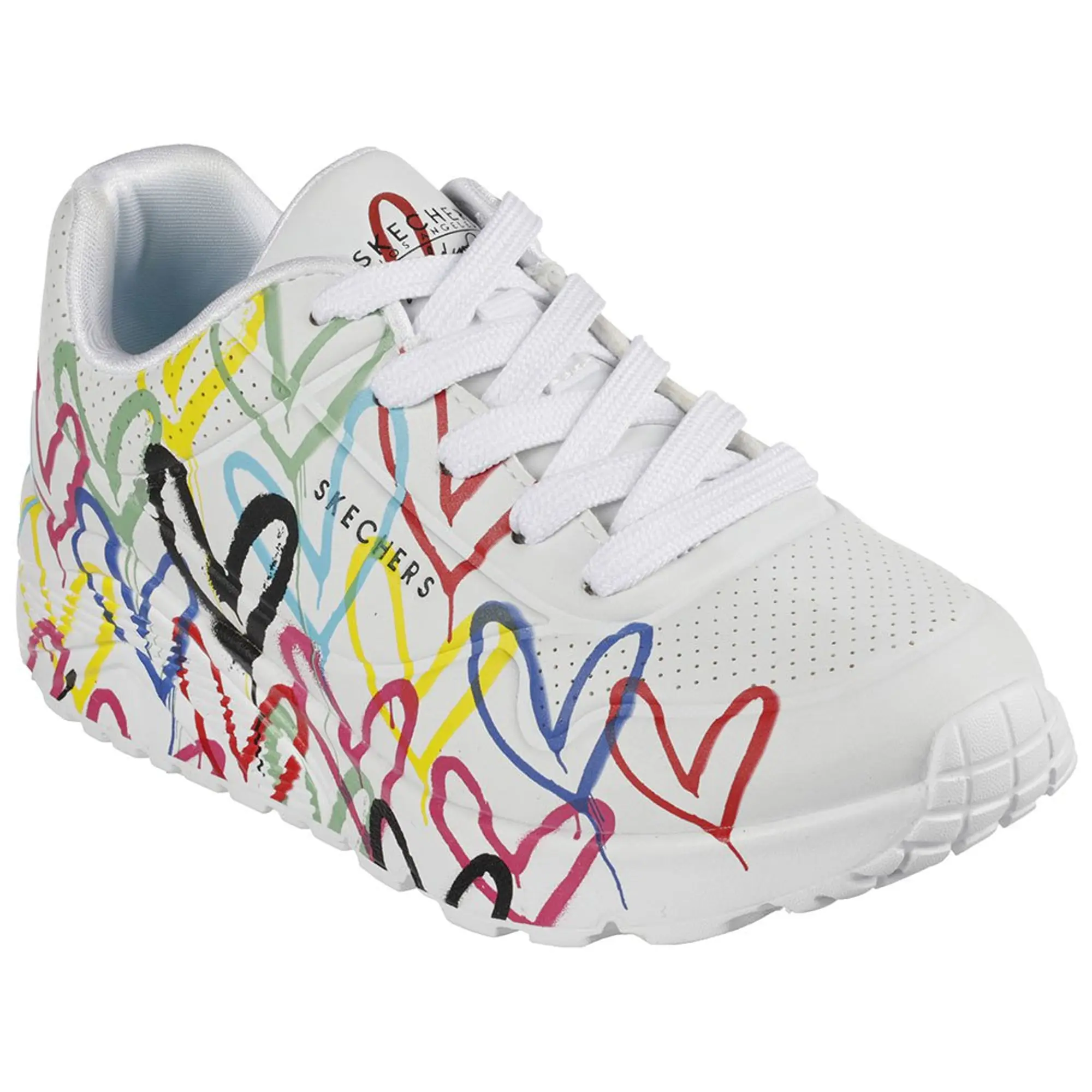 Skechers Uno Lite Spread The Love Trainers