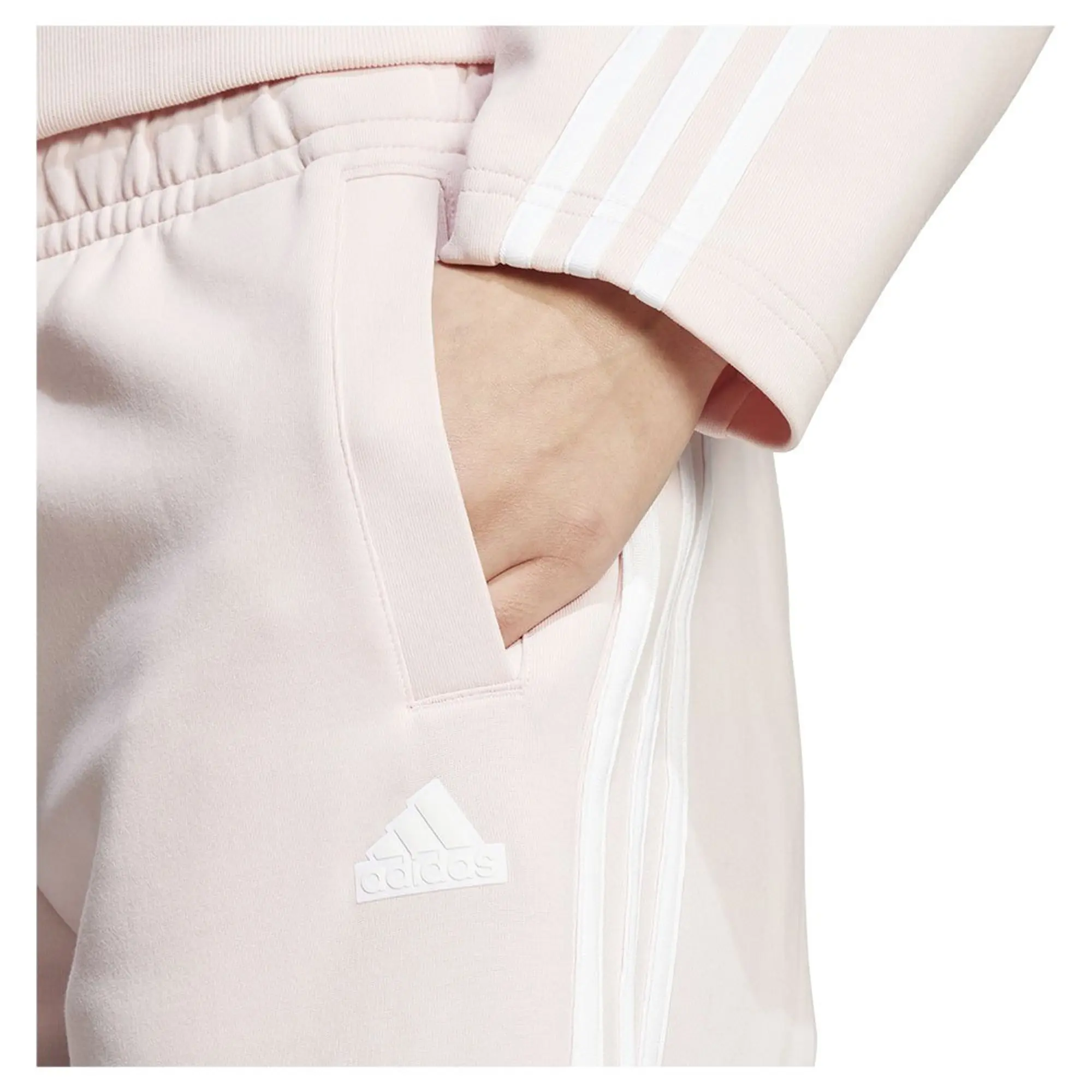 adidas  Future Icons 3-Stripes Regular Joggers  women's Sportswear in Pink