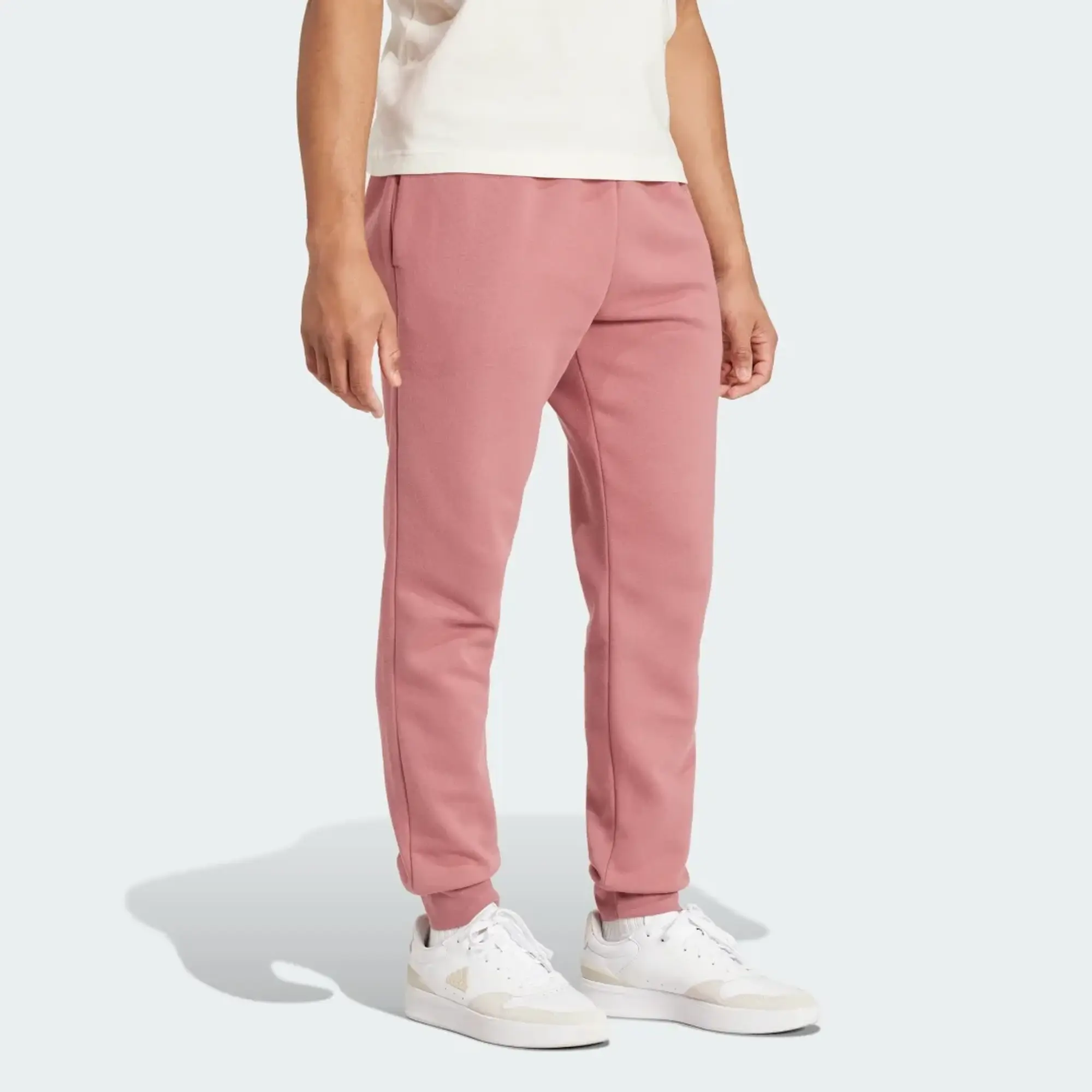adidas Men Essentials Fleece Regular Tapered Pants