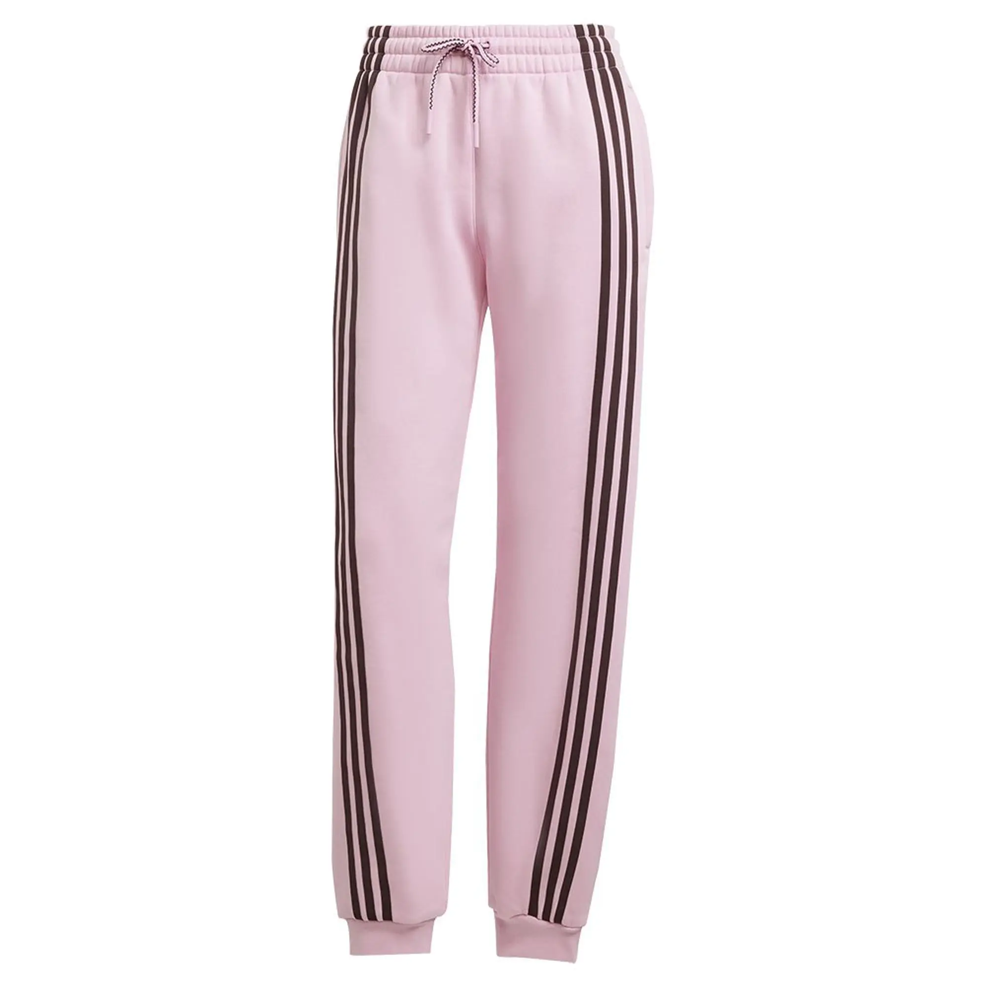 adidas Originals Womens 70s 3-Stripes Fleece Jogger - Pink - Size S - Pink