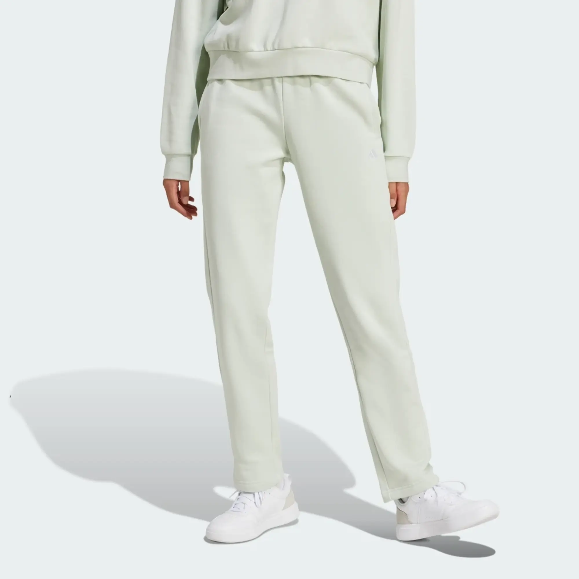 adidas Essentials Small Logo Feel Cozy Open Hem Joggers