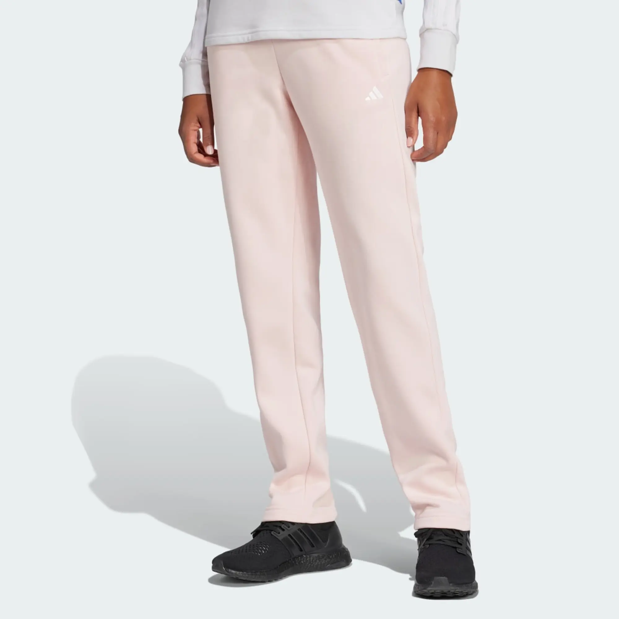 adidas Essentials Small Logo Feel Cozy Open Hem Joggers
