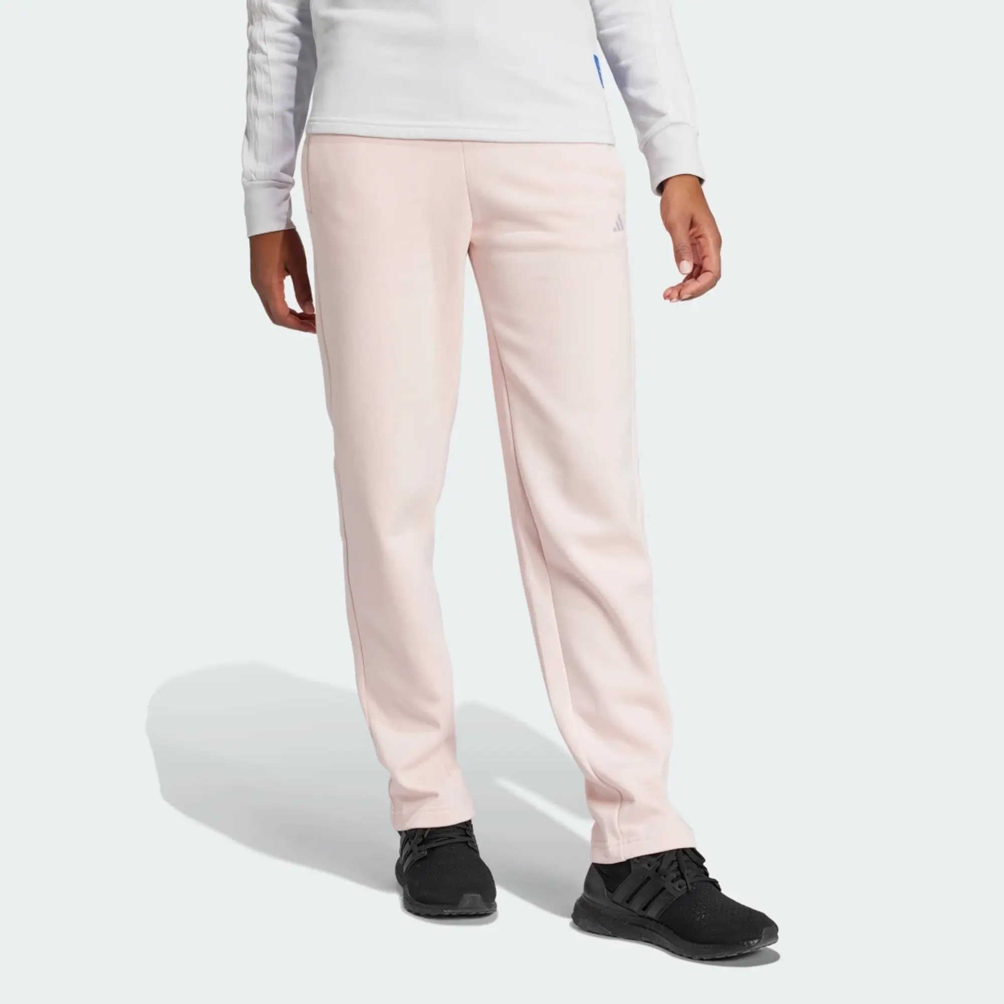 adidas Essentials Small Logo Feel Cozy Open Hem Joggers