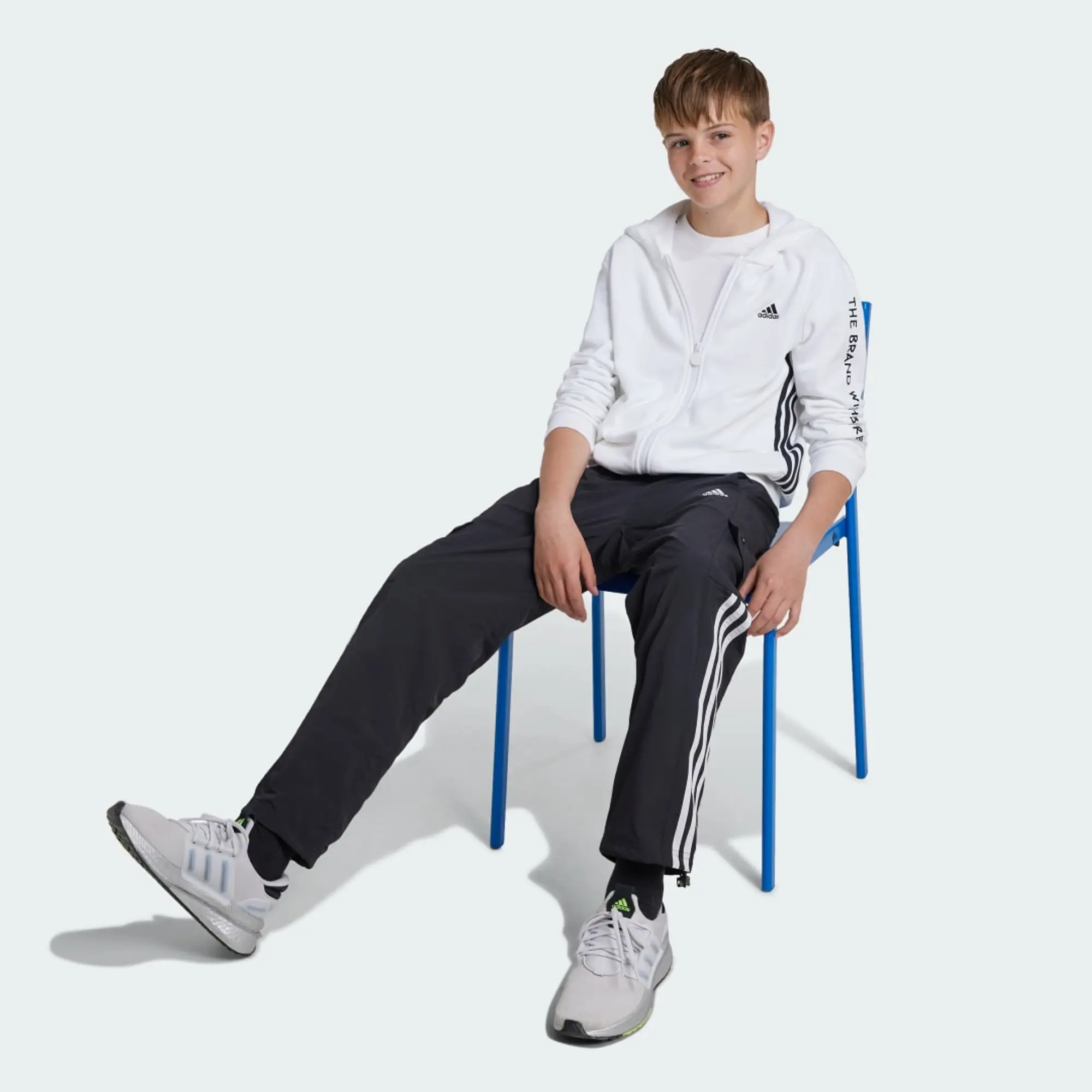adidas Street Jam Woven Cargo Trousers Kids