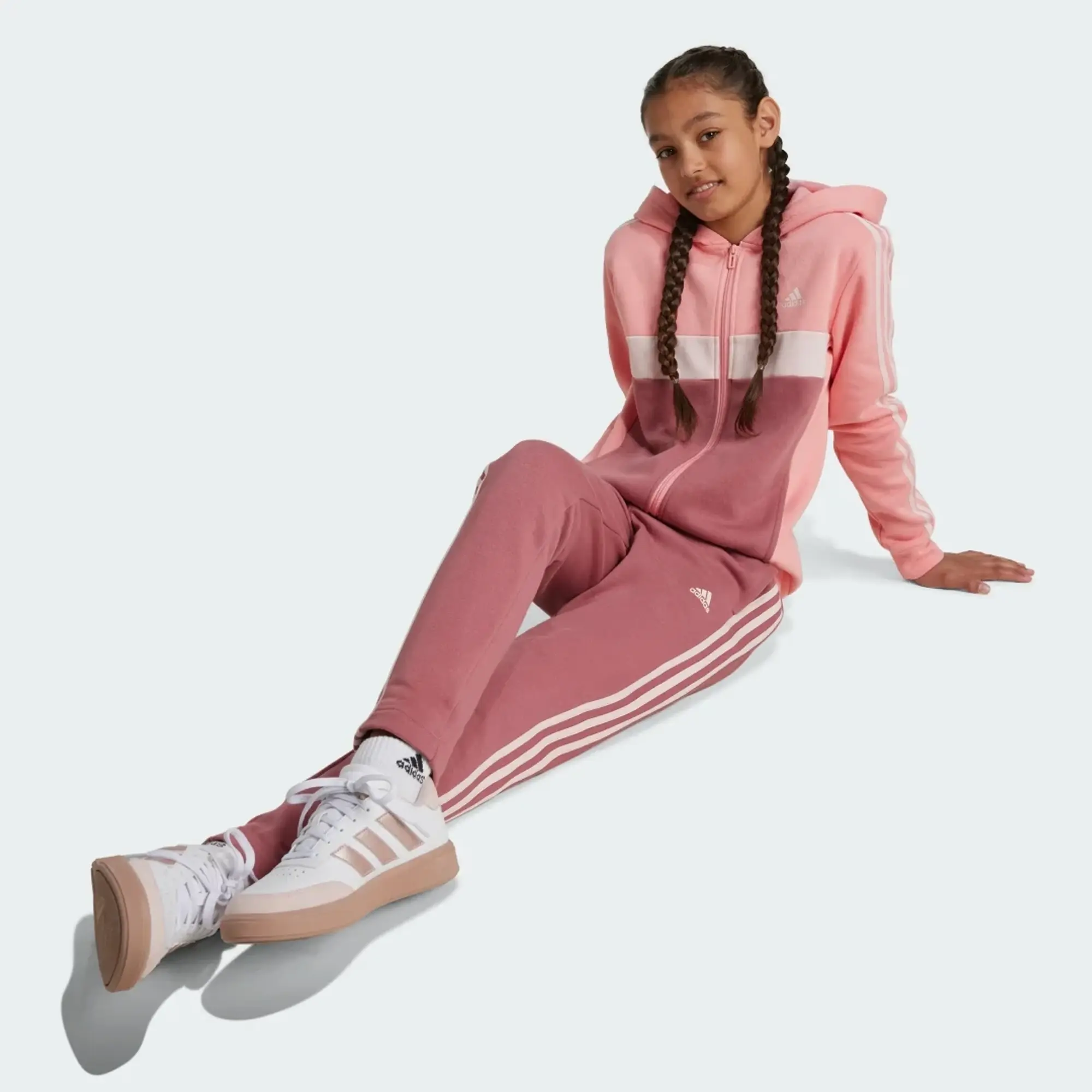 adidas Tiberio Fleece Tracksuit Juniors