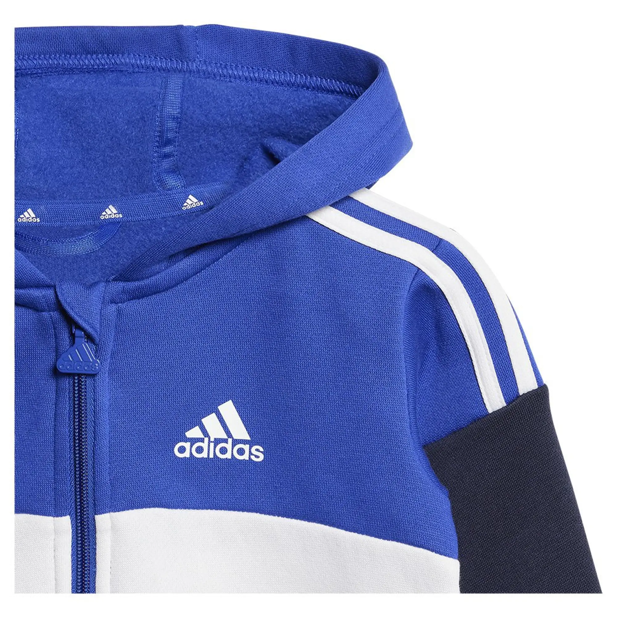 adidas Tiberio 3 Stripes Colorblock Fleece Tracksuit Infants