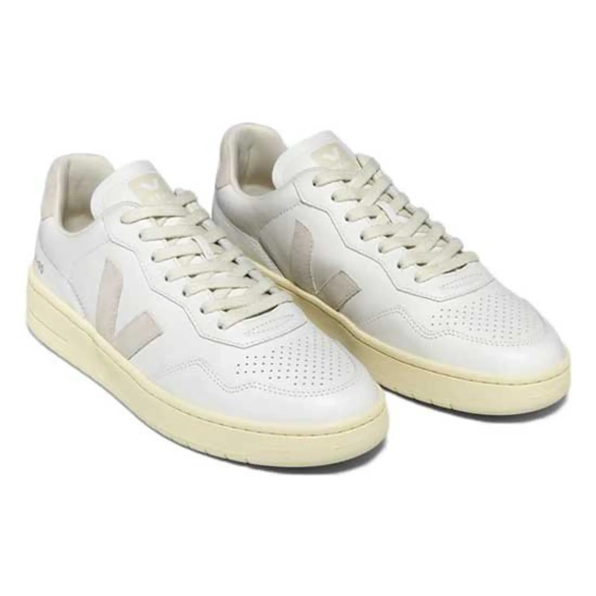 Sneakers Veja V-90 O.T Leather Ex-White Natural Eur 46
