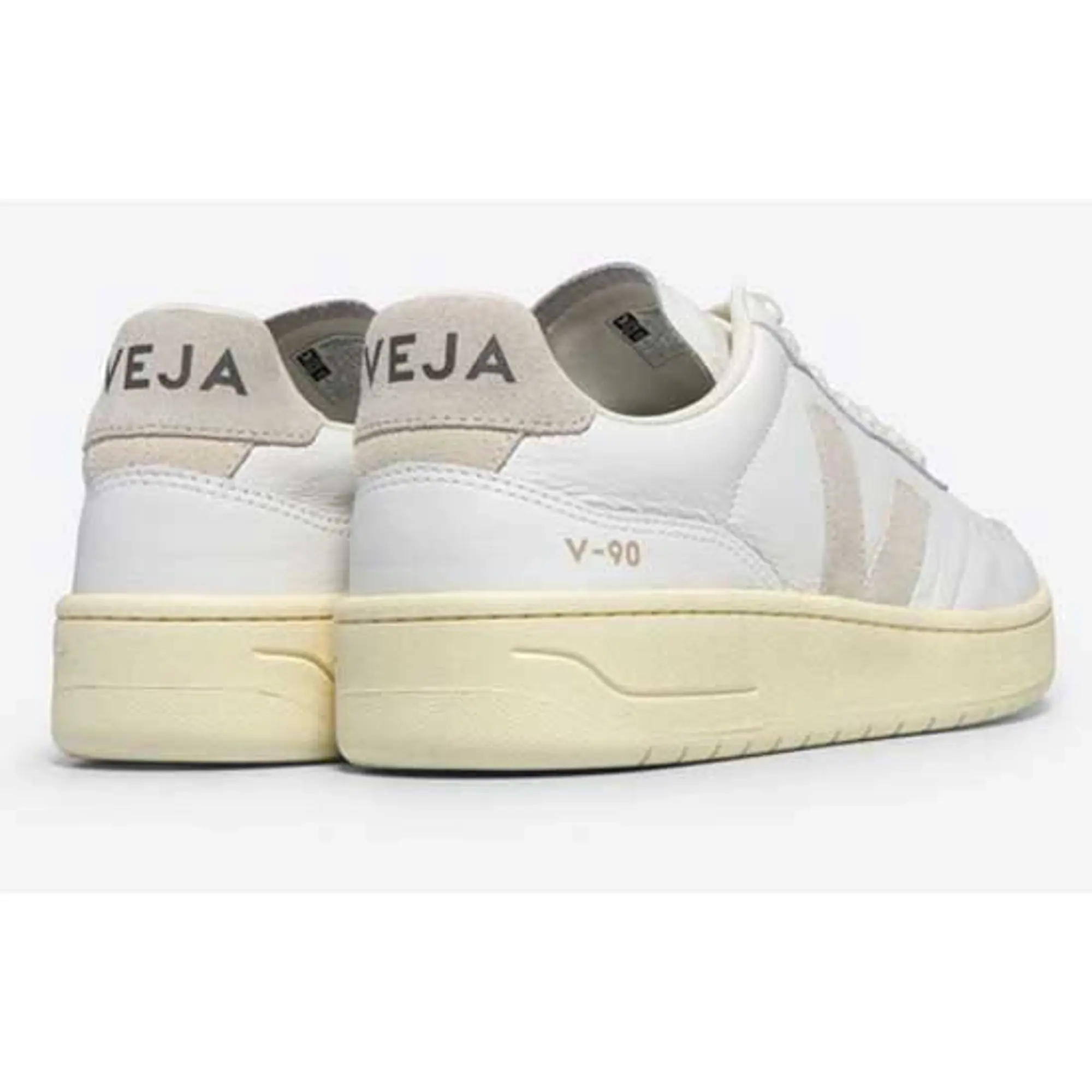 Sneakers Veja V-90 O.T Leather Ex-White Natural Eur 46