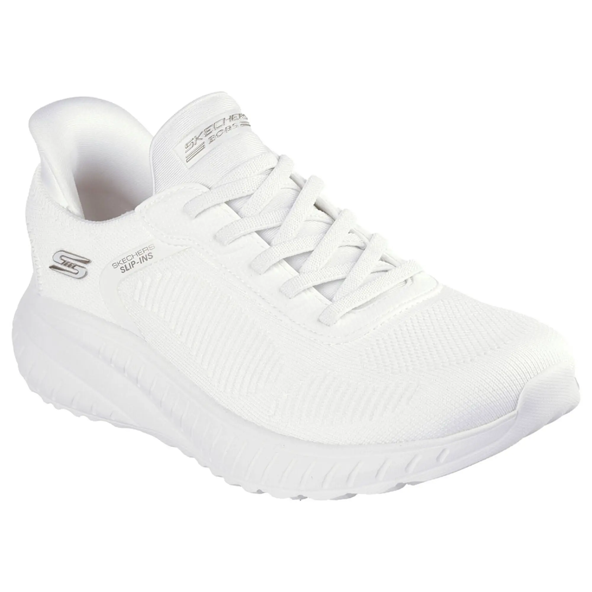 Skechers Women's Slip-ins: BOBS Sport Squad Chaos Sneaker in Off White