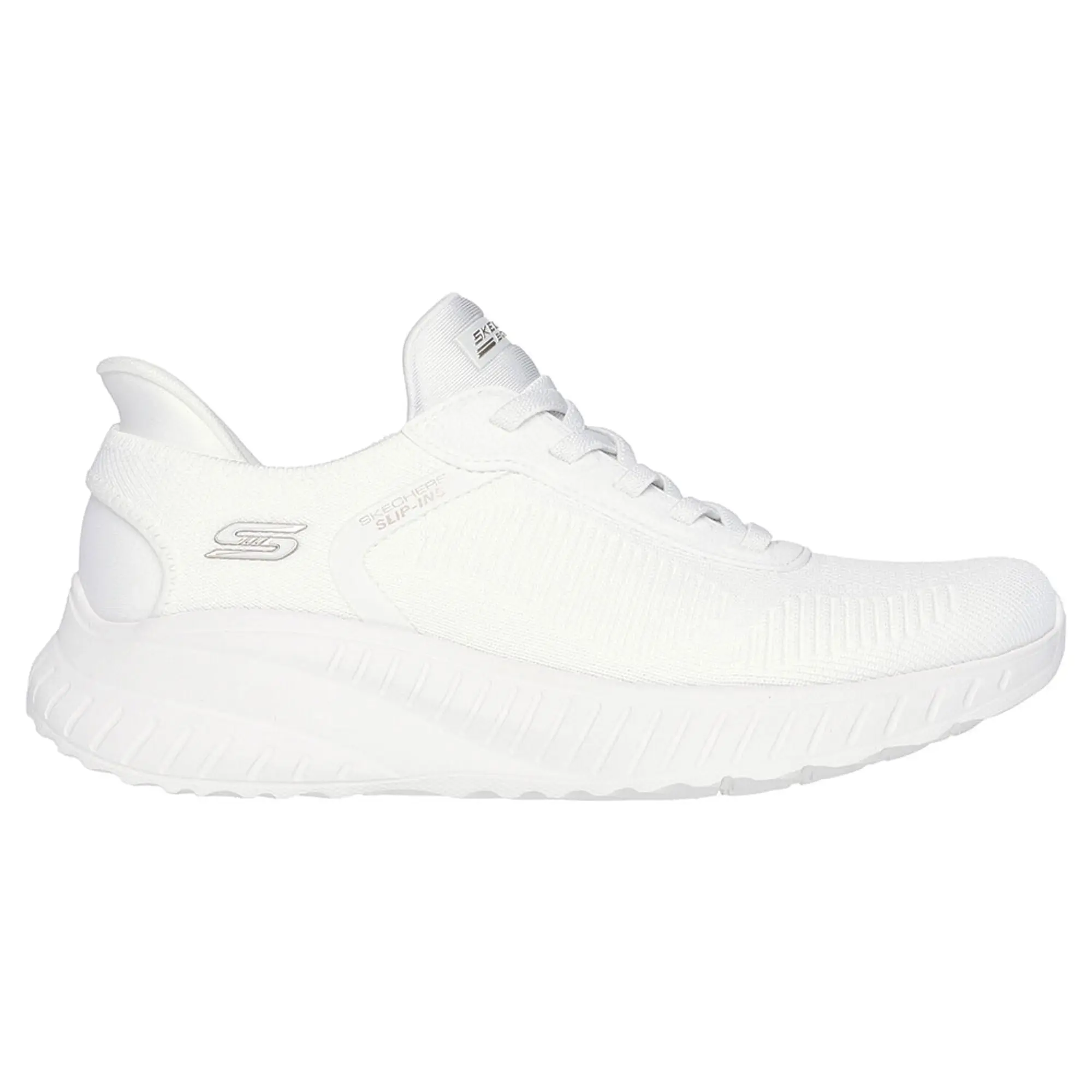 Skechers Women's Slip-ins: BOBS Sport Squad Chaos Sneaker in Off White