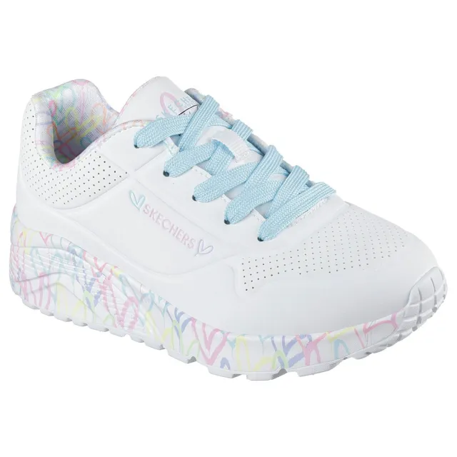 Skechers Girls x JGoldcrown: Uno Lite - Lovely Luv Sneaker