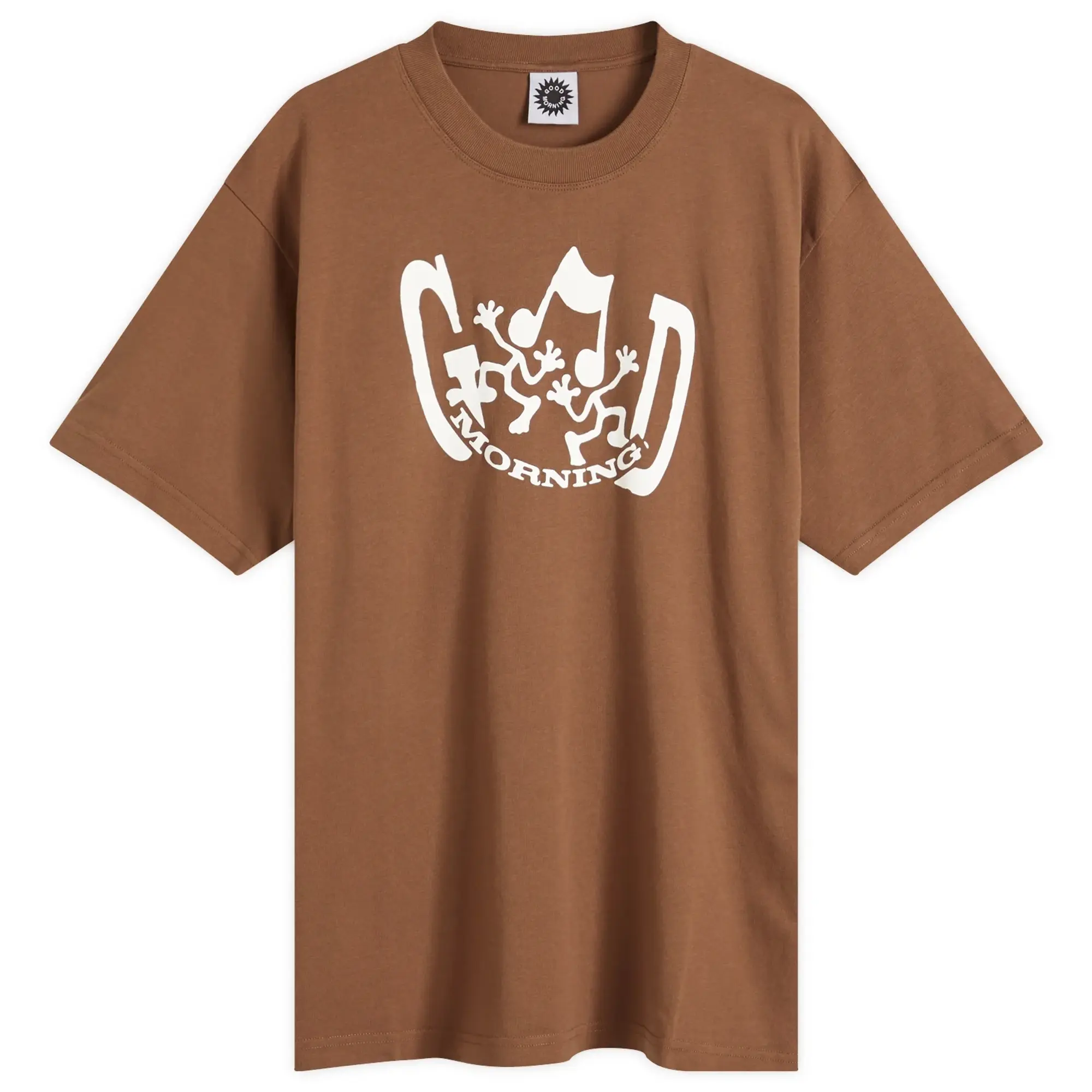 Good Morning Tapes Men's Dancers T-Shirt Choc