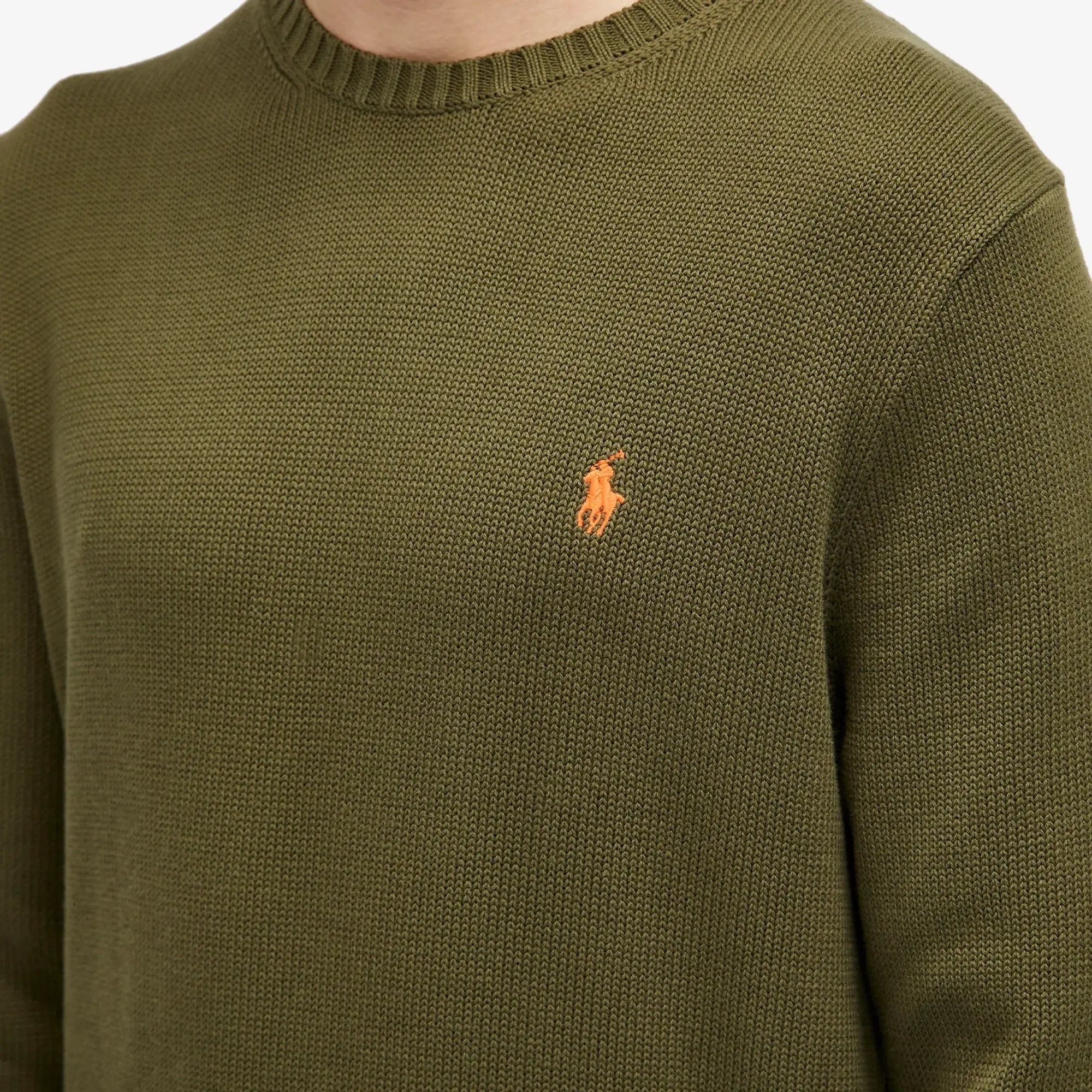 Polo Ralph Lauren Men's Standard Fit Crew Sweater New Olive