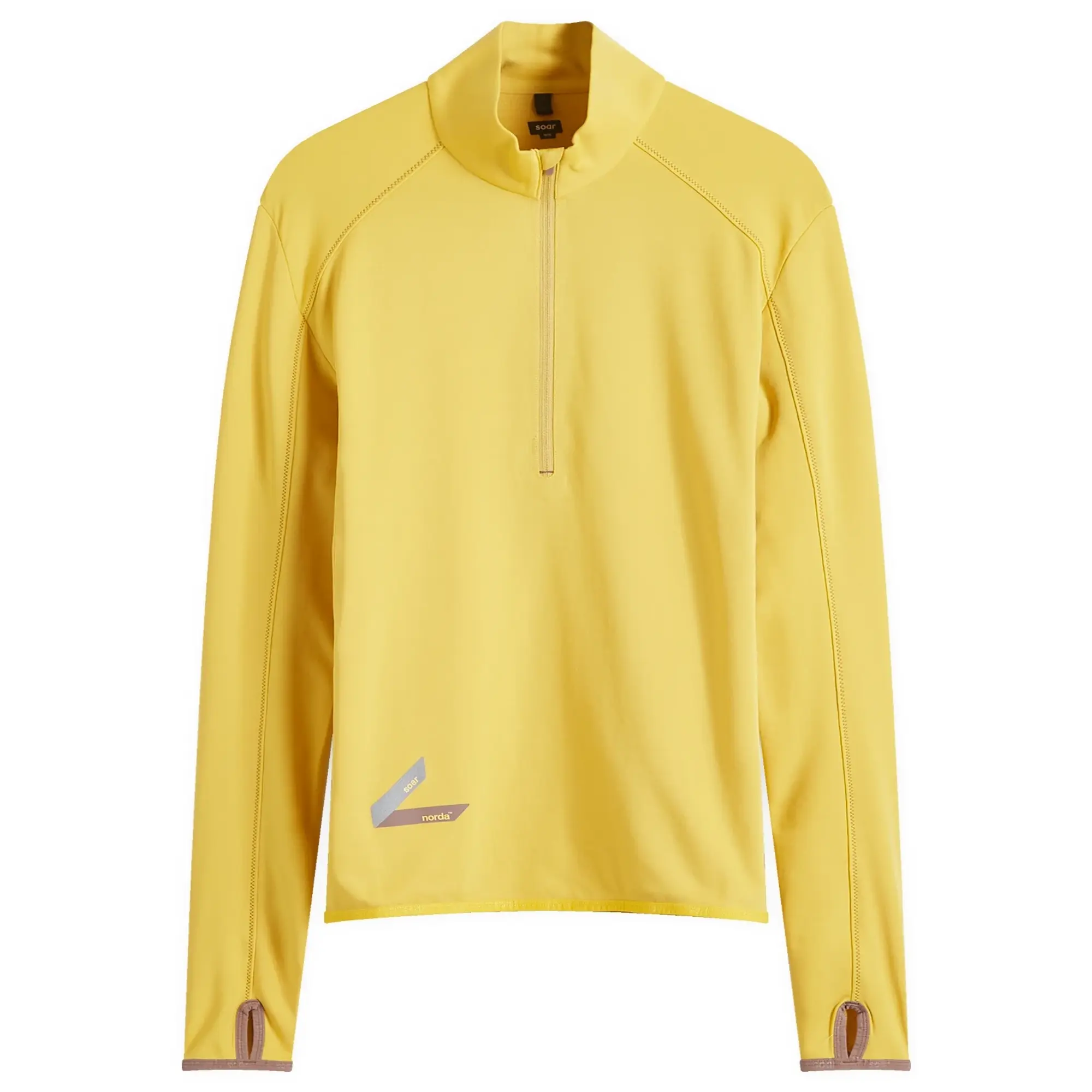 Norda Men's x Soar WoolTech Top Ceylon Yellow
