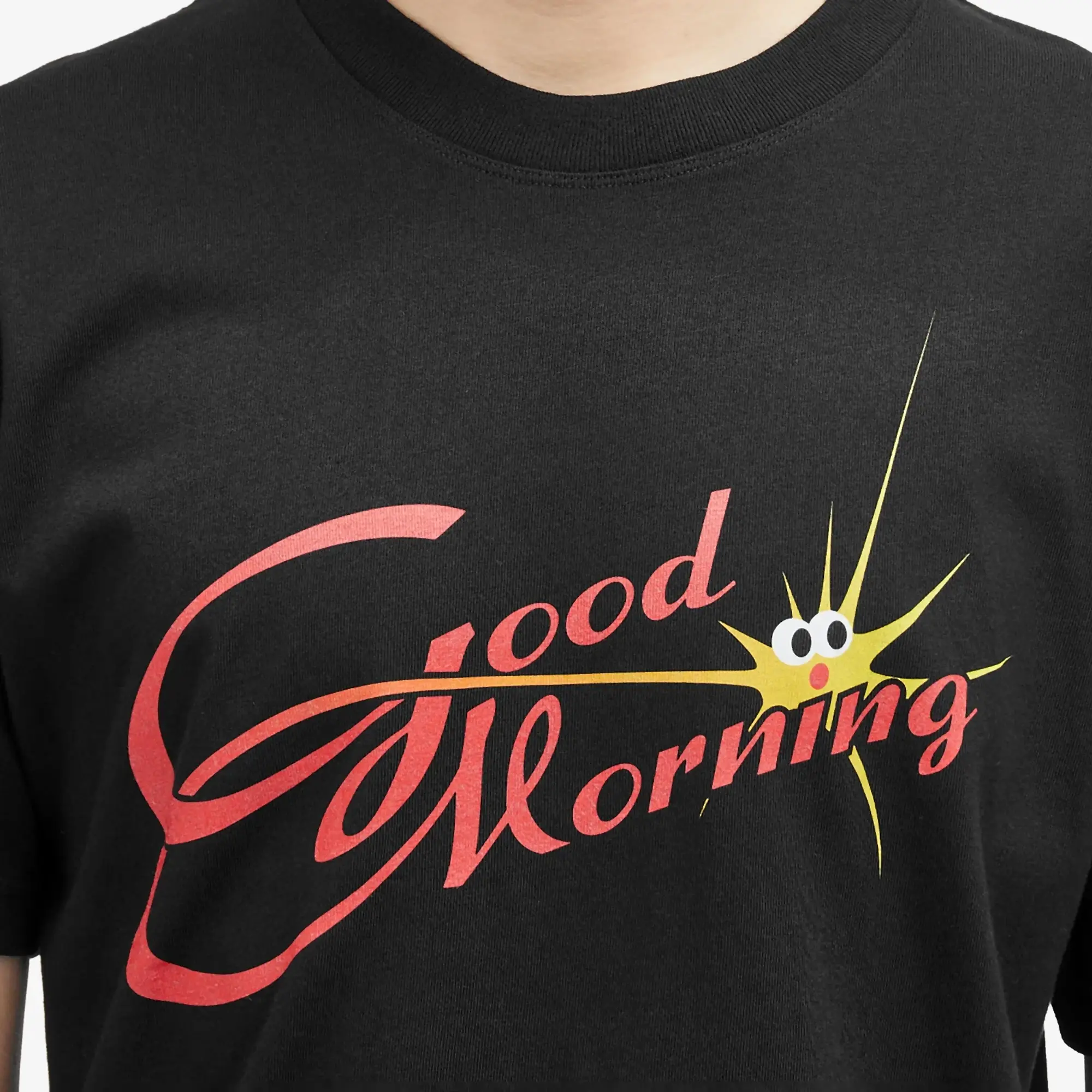 Good Morning Tapes Men's Sunny T-Shirt Black