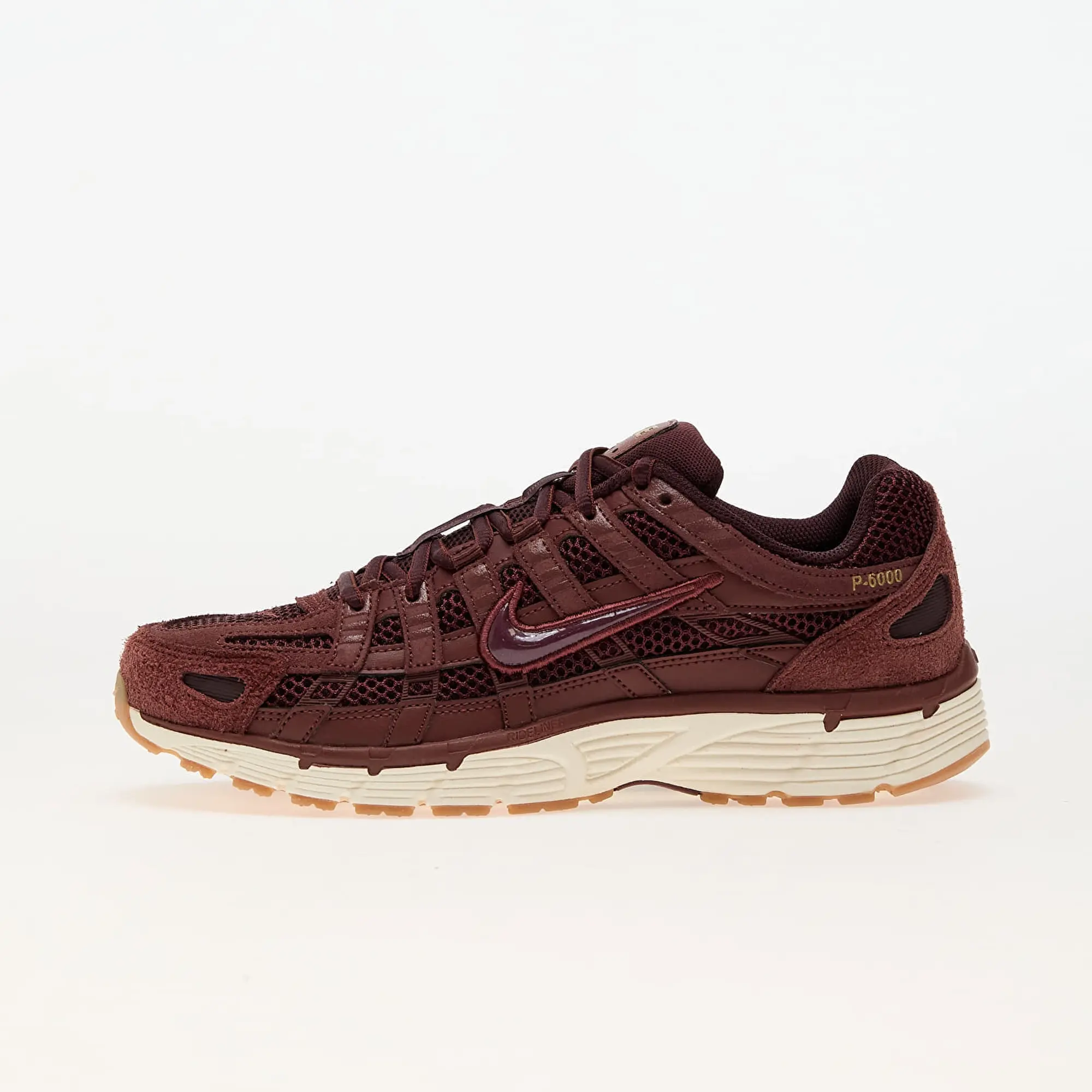 Sneakers Nike P-6000 Se Dark Pony/ Burgundy Crush-Metallic Gold Eur 46
