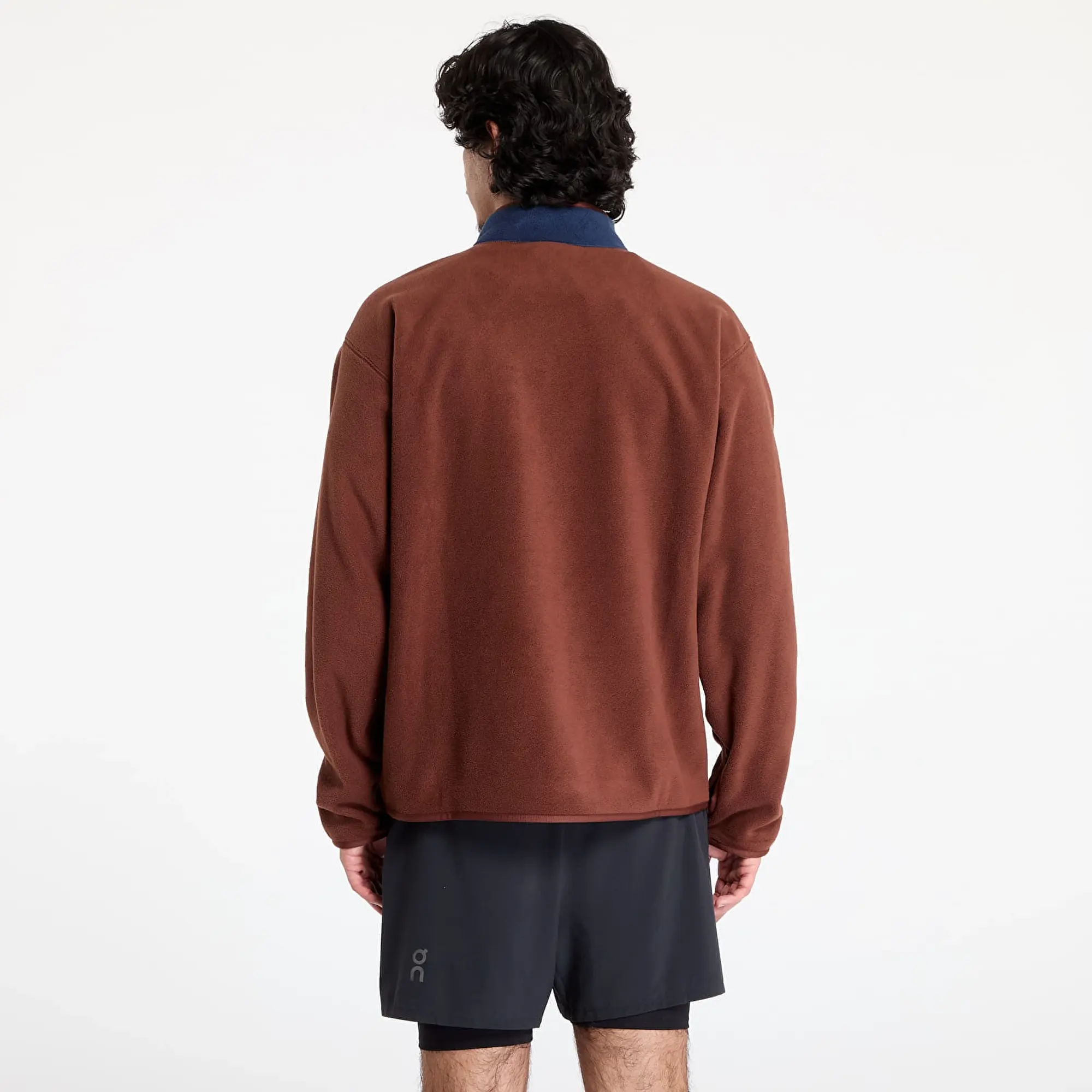 Sweatshirt New Balance Polar Fleece 1/2 Zip Rich Oak Xl