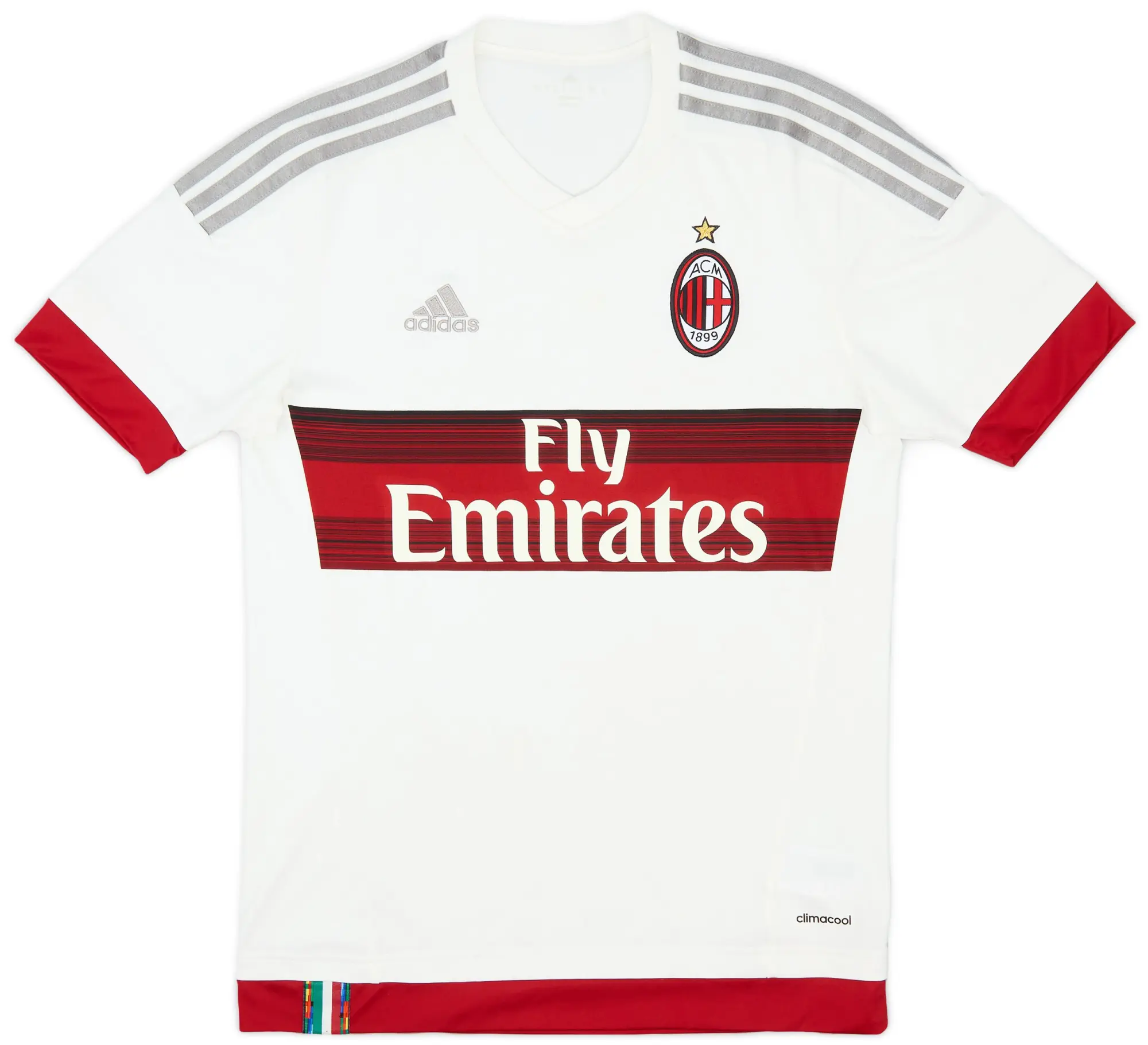 adidas 2015-16 AC Milan Away Shirt - 6/10 - (S)