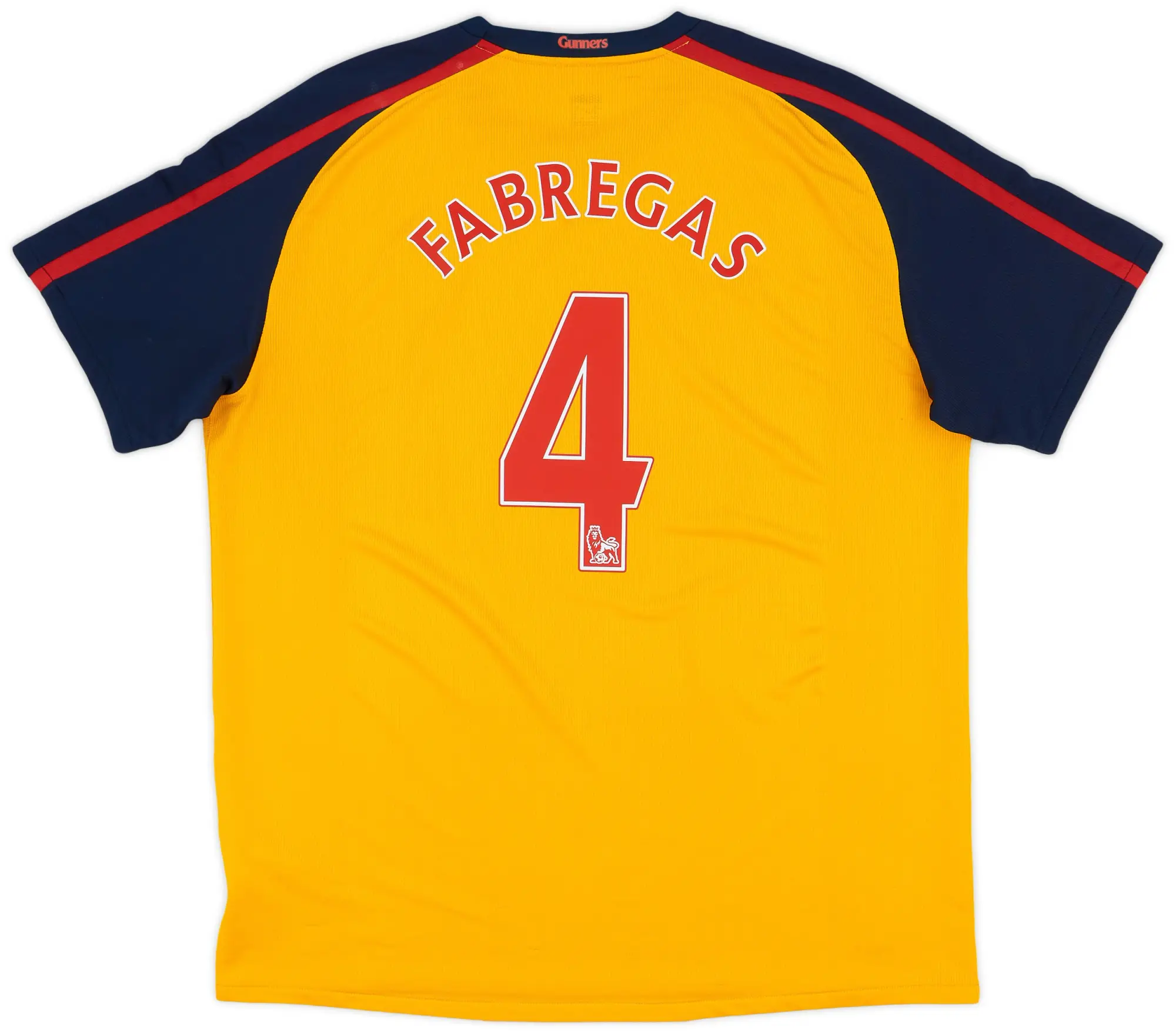 Nike 2008-09 Arsenal Away Shirt Fabregas #4 - 8/10 - (XXL)